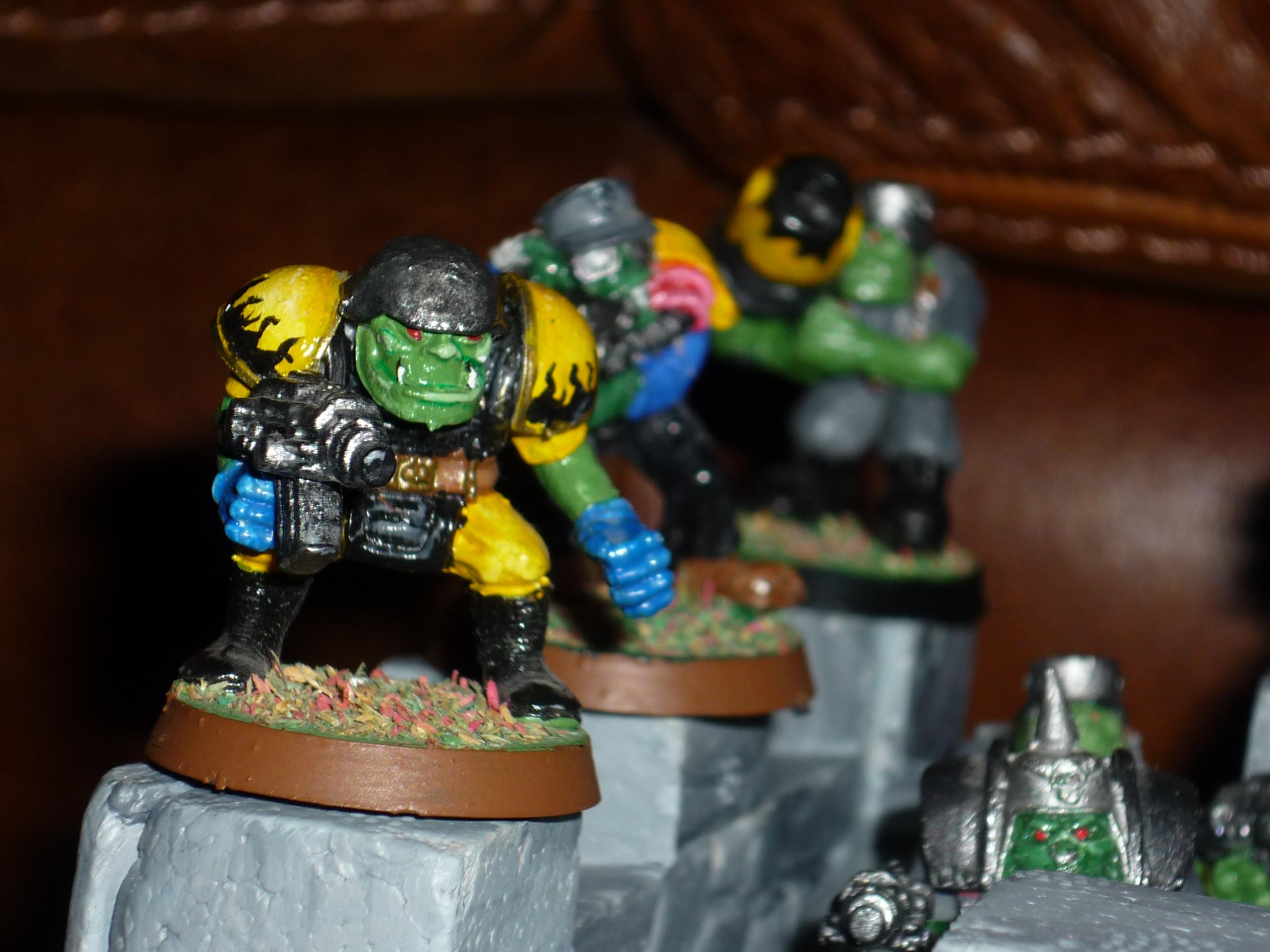 Orcs, Rogue Trader, armoured orcy