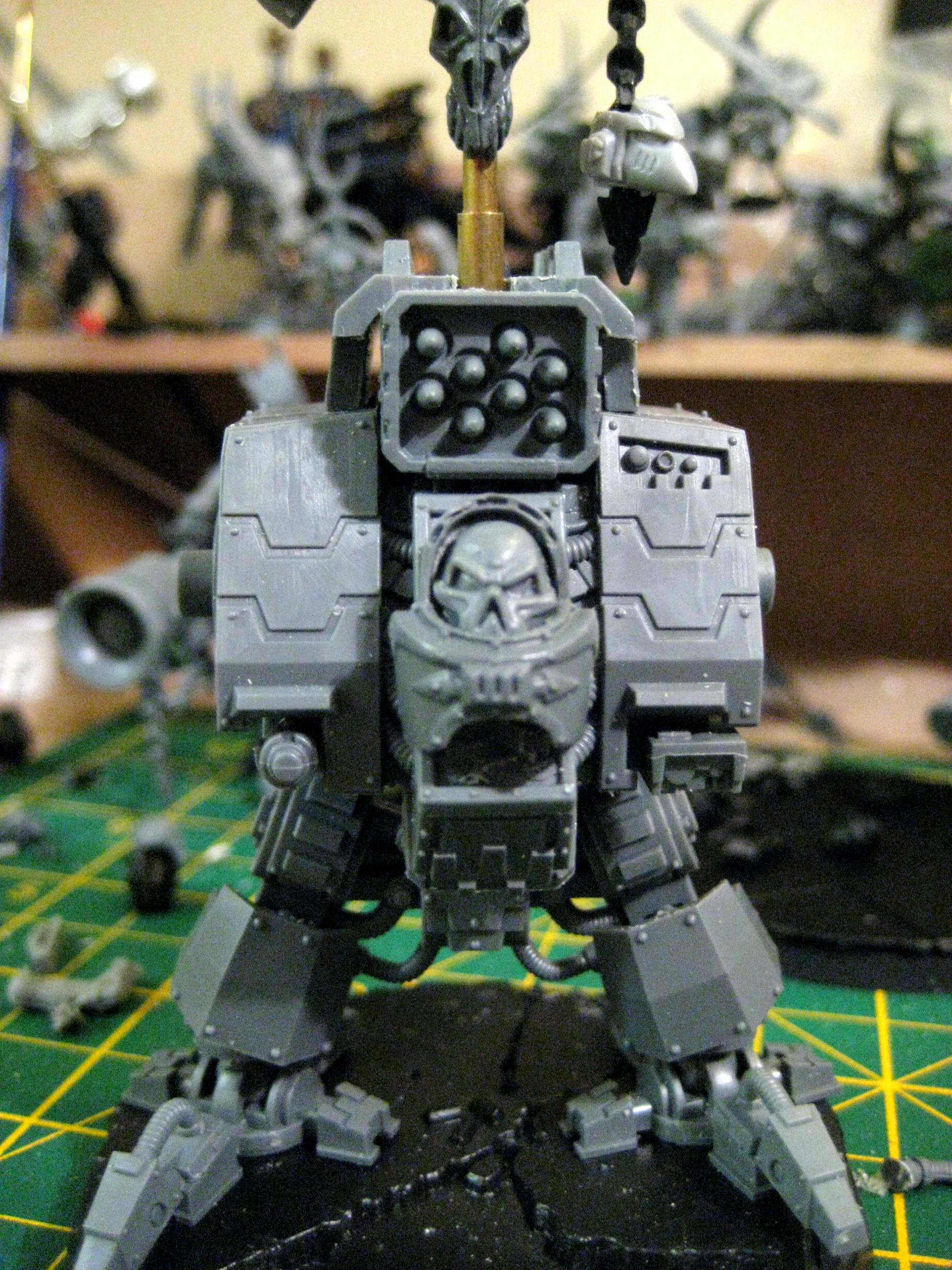 Chaos, Dreadnough, Dreadnought, Iron Warriors, Work In Progress