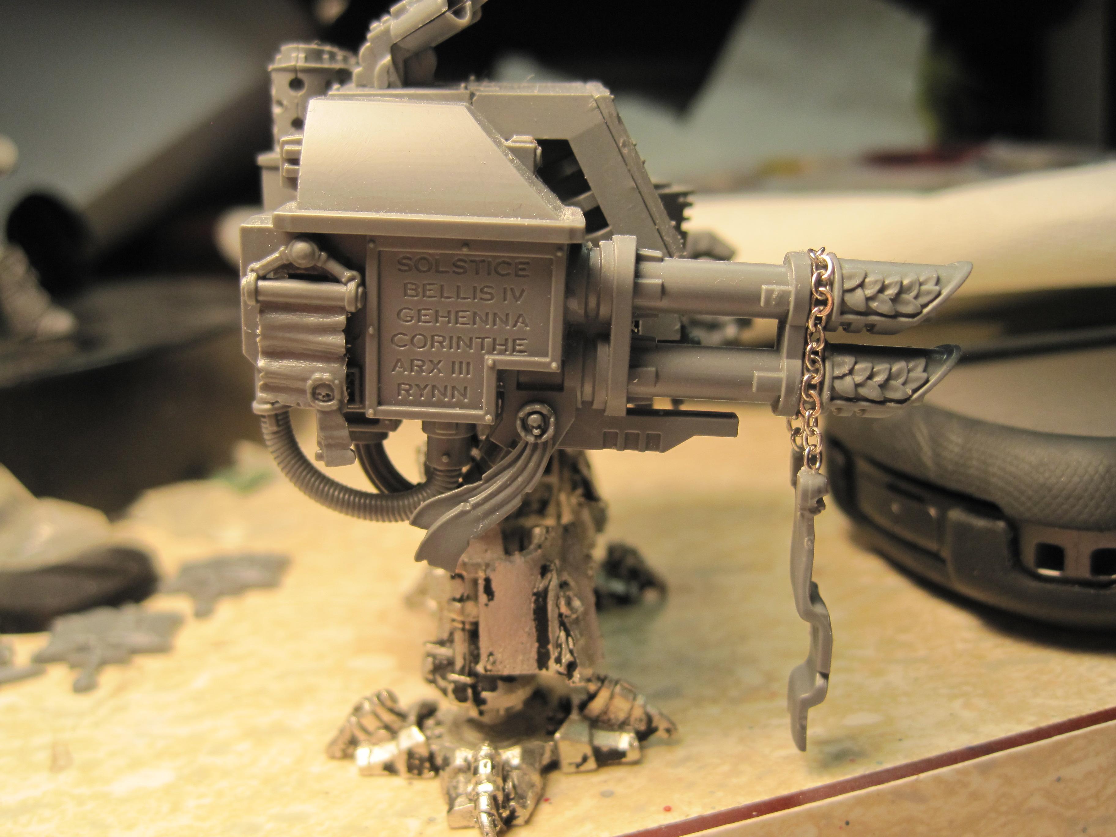 Love the chain hanging from the Laz Cannon. 