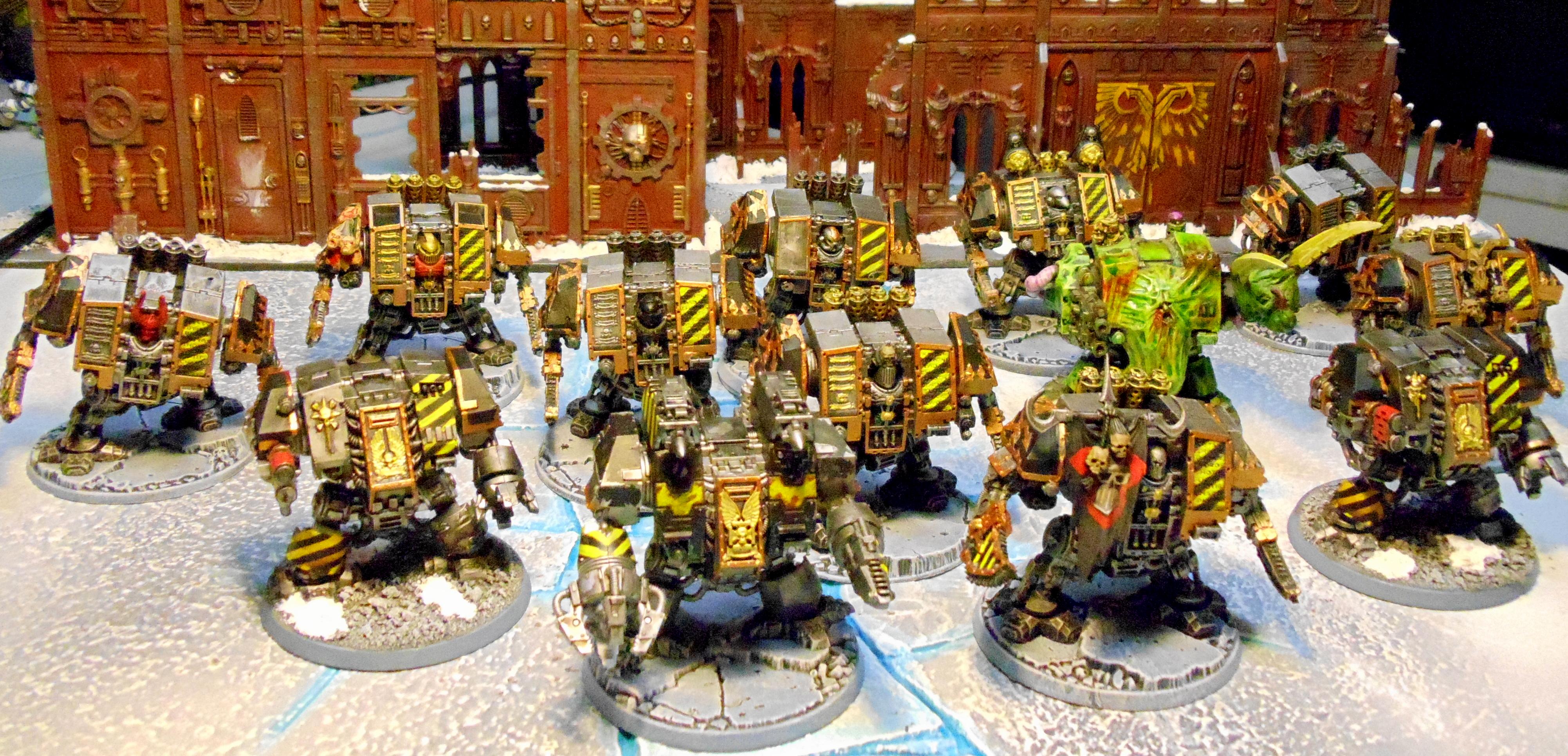Chaos Space Marines, Dreadnought, Iron Warriors