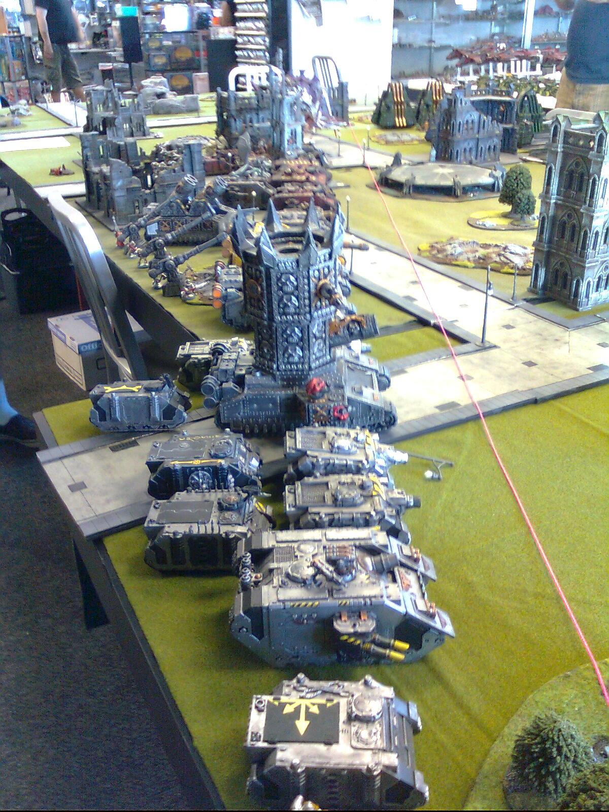 Apocalypse, Battle Report, Chaos, Chaos Space Marines, Daemons, Iron Warriors