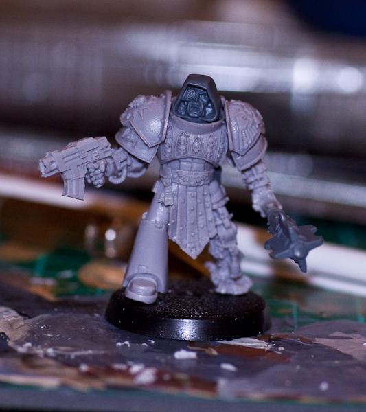 Red Scorpion Chaplain WIP