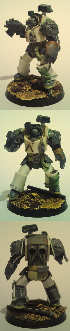 Conversion, Greenstuff, Space Marines, Terminator Armor, True Scale, Work In Progress