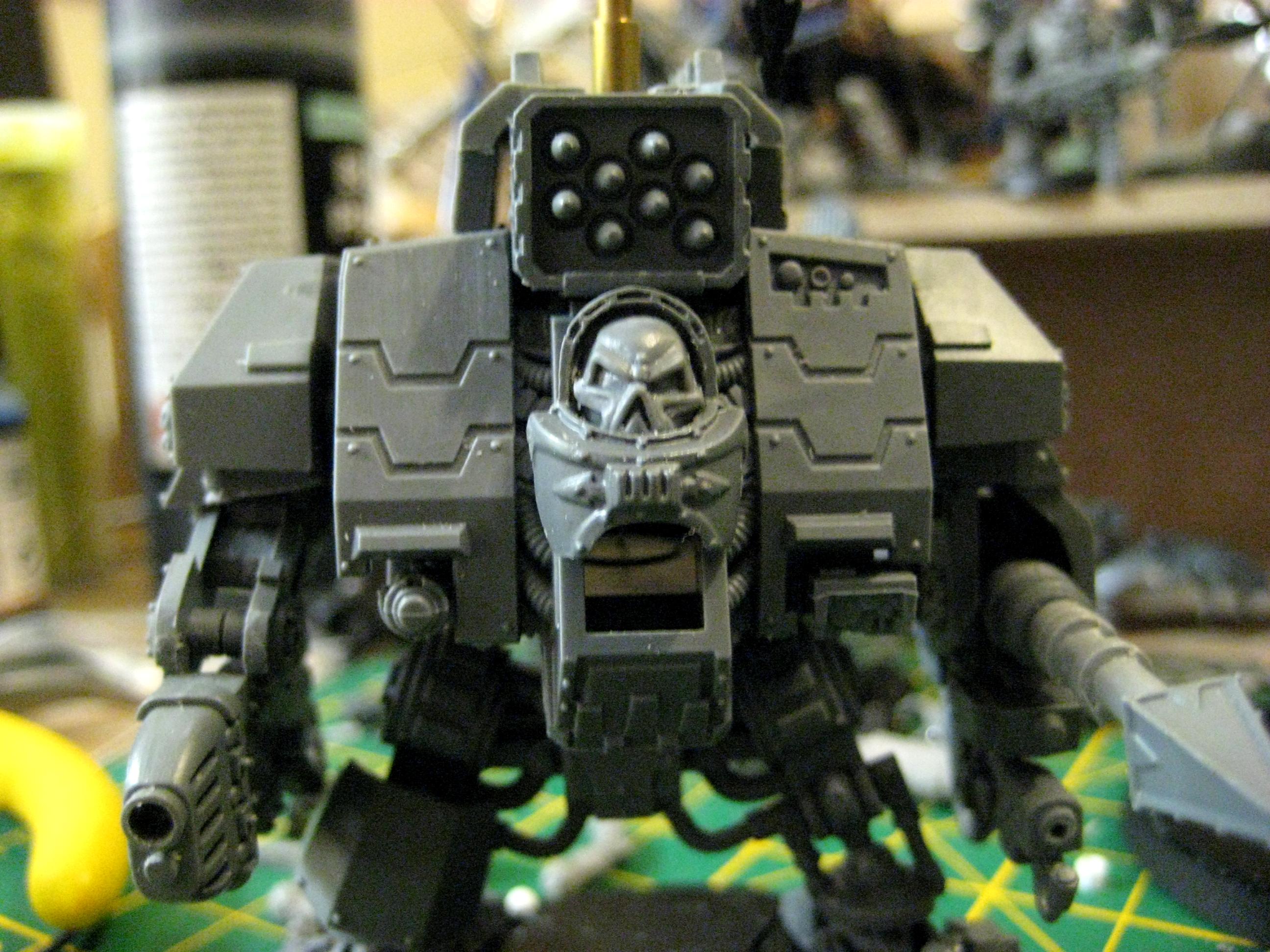 Chaos, Dreadnough, Dreadnought, Iron Warriors, Work In Progress