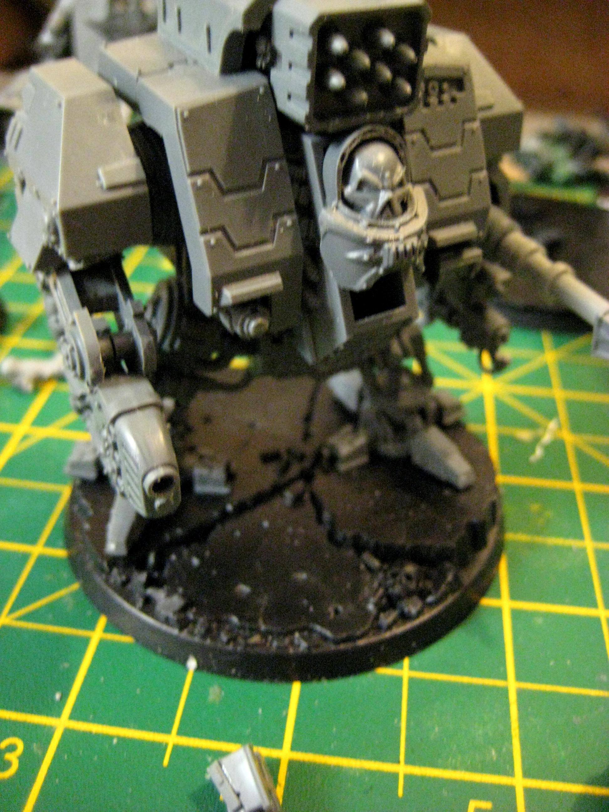 Chaos, Dreadnough, Dreadnought, Iron Warriors, Work In Progress
