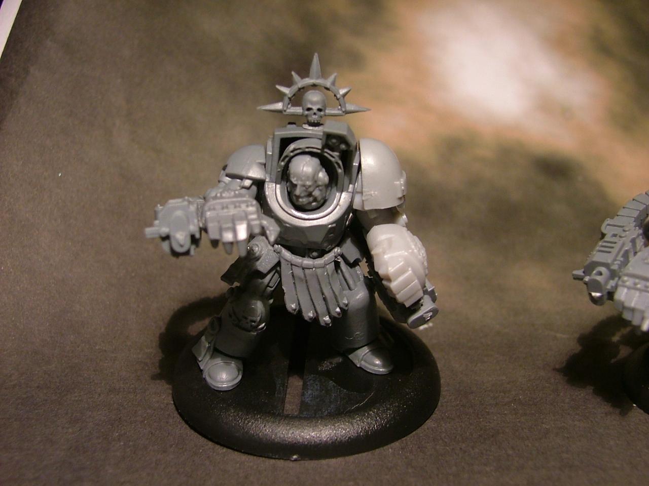 Chapter Master, Marneus Calgar, Mentor Legion, Space Marines, Terminator Armor, Work In Progress