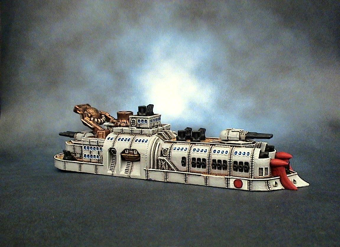Dystopian Wars, Empire Of The Blazing Sun, Eotbs, Eotbs Battleship, Spartan Games