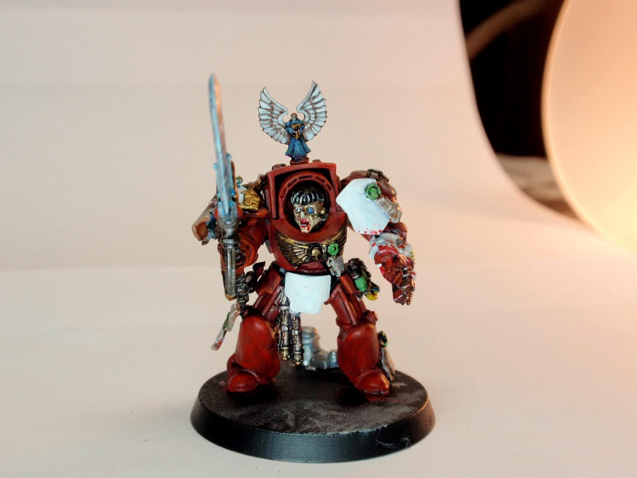 Blood Angels, Conversion, Sanguinary Priest, Terminator Armor