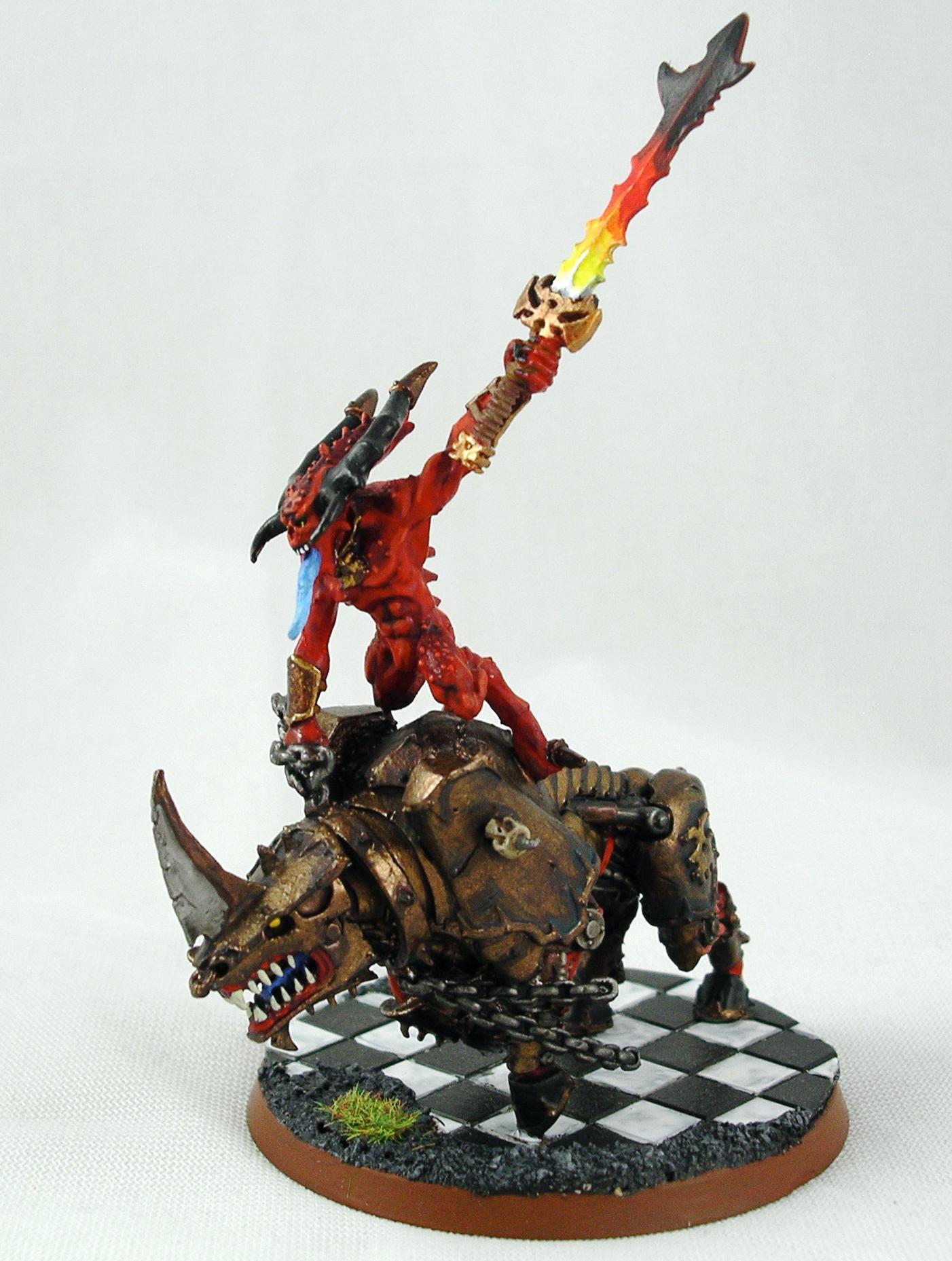 Bloodcrushers, Daemon Khorne, Daemons, Herald, Herald Bloodcrusher, Khorne