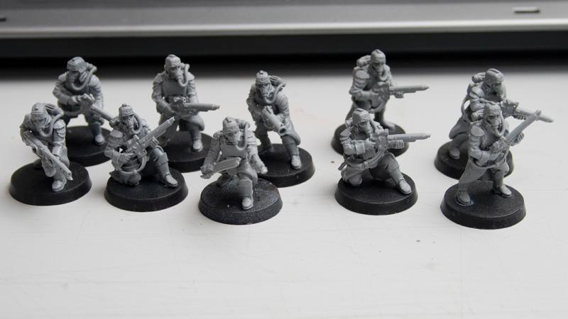 Death Korps of Krieg, Imperial Guard, Warhammer 40,000, Work In Progress