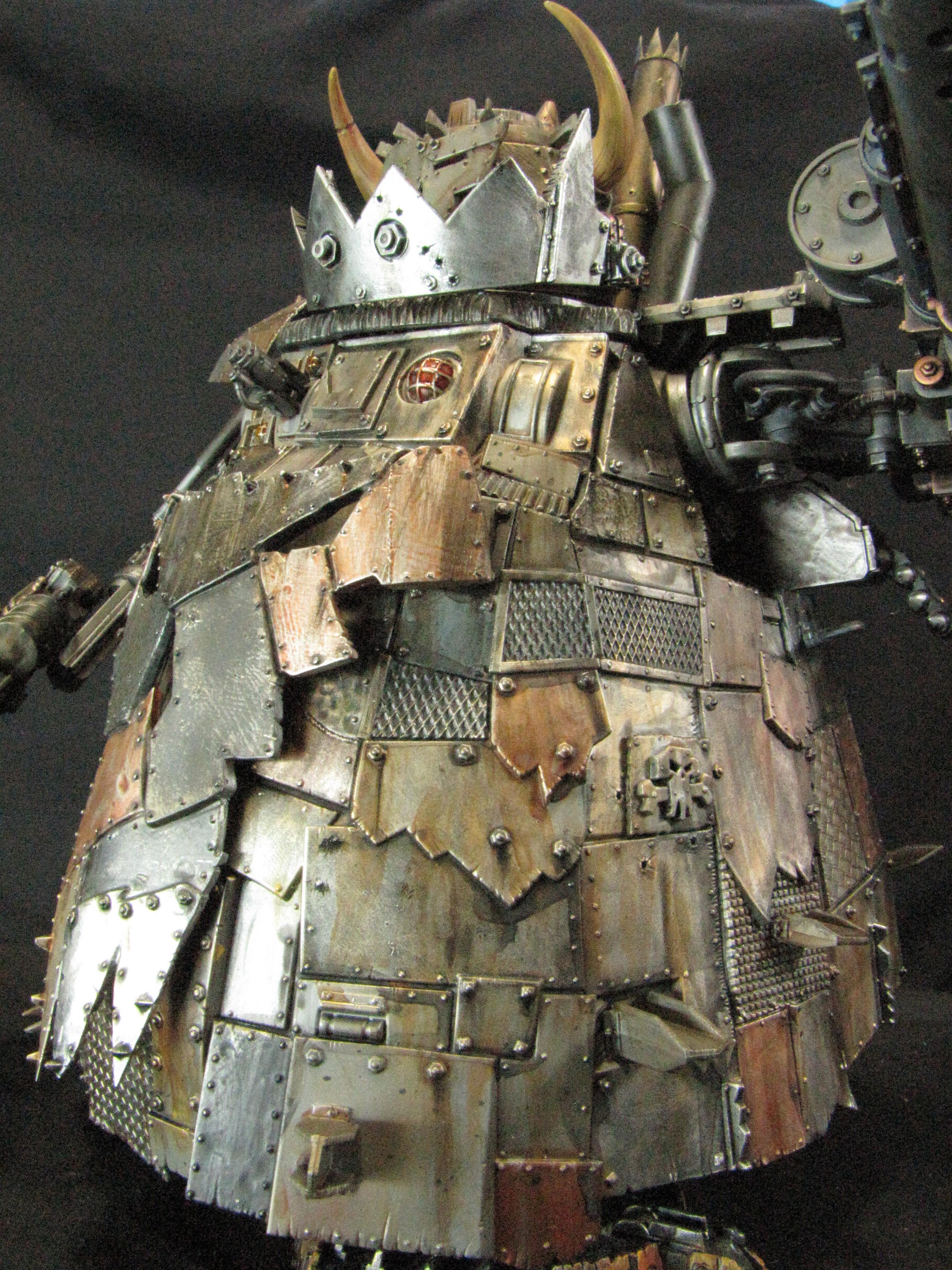 Boy, Burnas, Lootas, Orcs, Ork Stompa, Orks, Stompa, Trukk, Warboss, Warhammer 40,000, Warhammer Fantasy