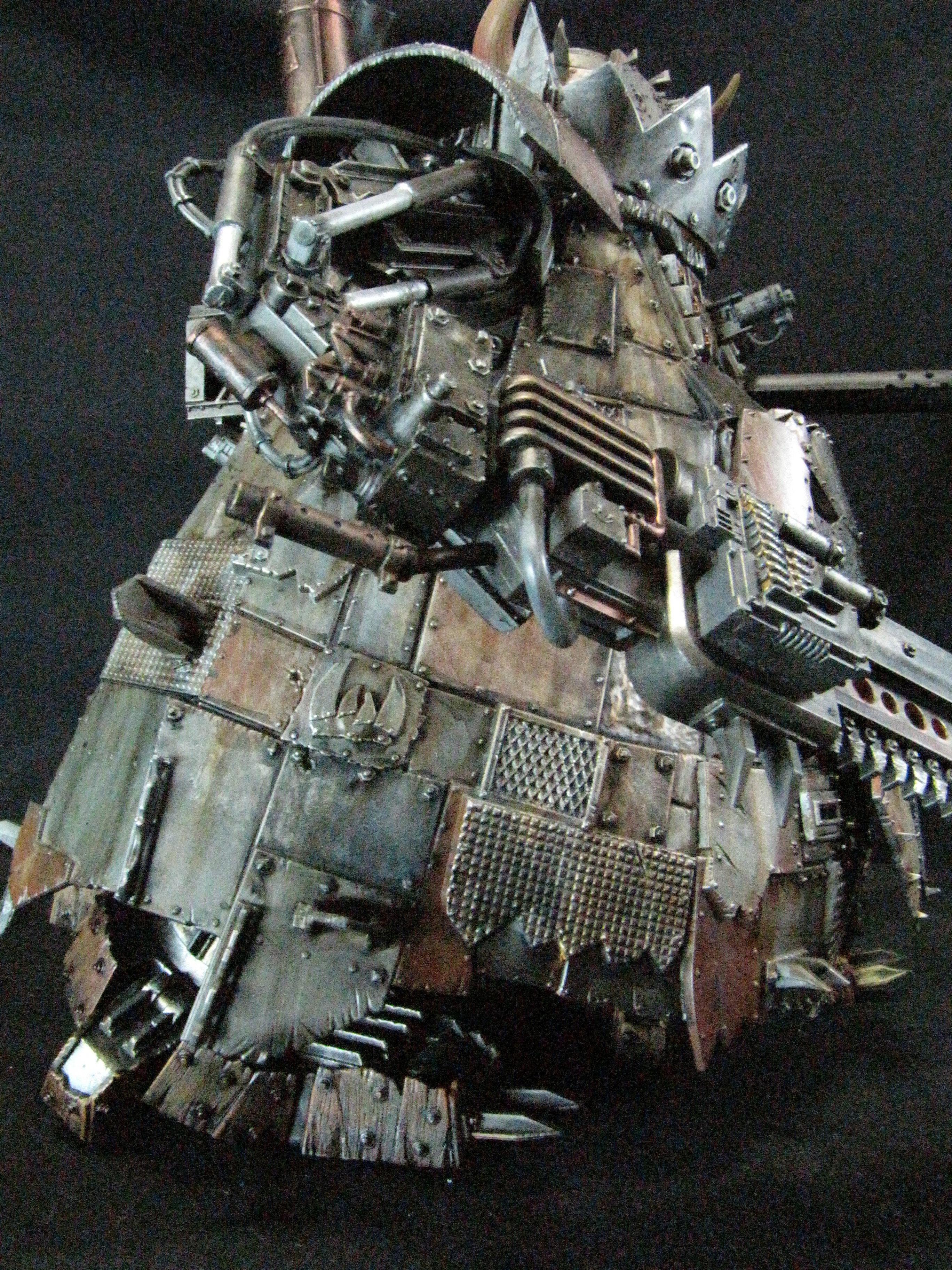 Boy, Burnas, Lootas, Orcs, Orks, Stompa, Trukk, Warboss, Warhammer 40,000