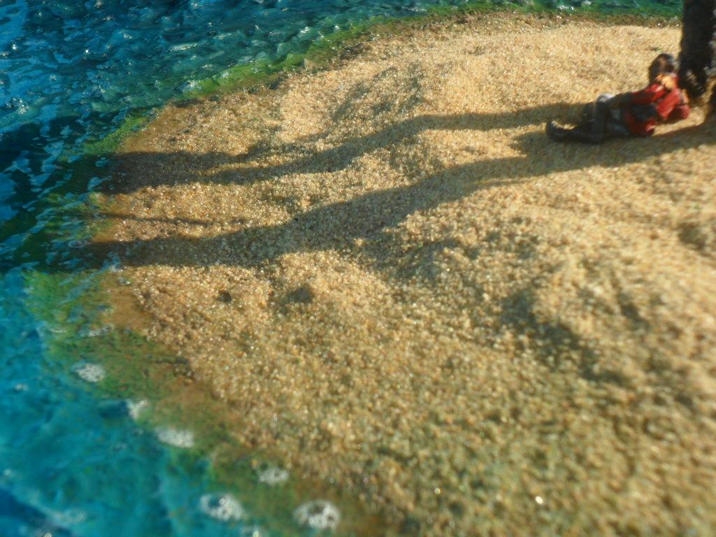 Lonely Island, Terrain, Water Effect