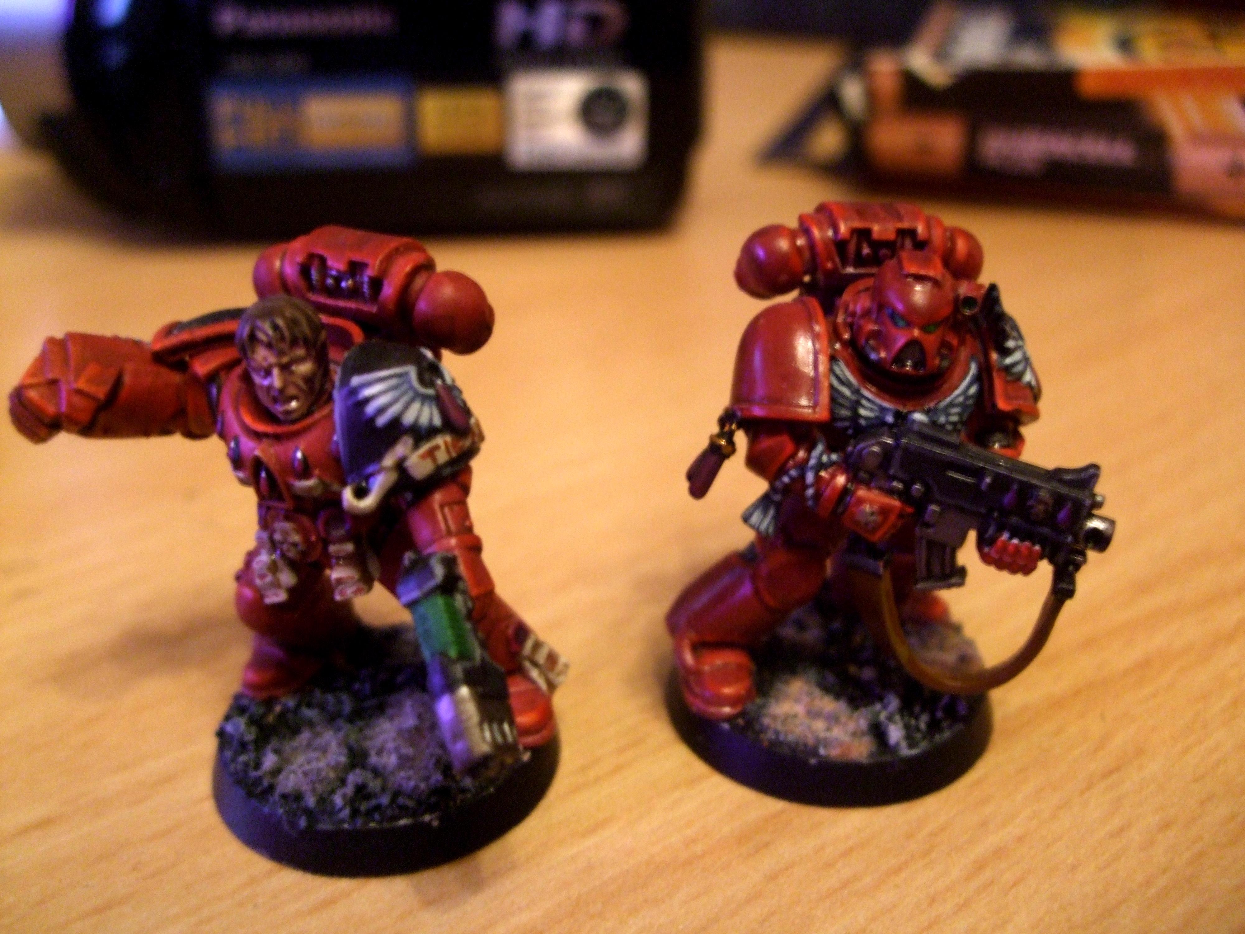 Blood Angels, WIP Blood Angels Tactical Marines