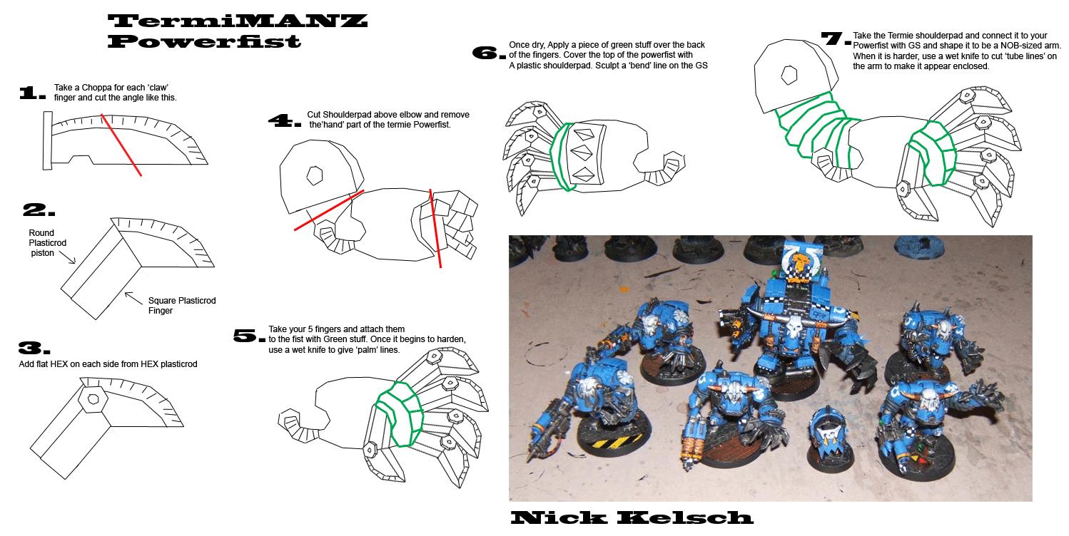 Looted, Marine Abuse, Mega Armor, Nob, Orks, Terminator Armor, Terminators Orks Mega Armor Nobz