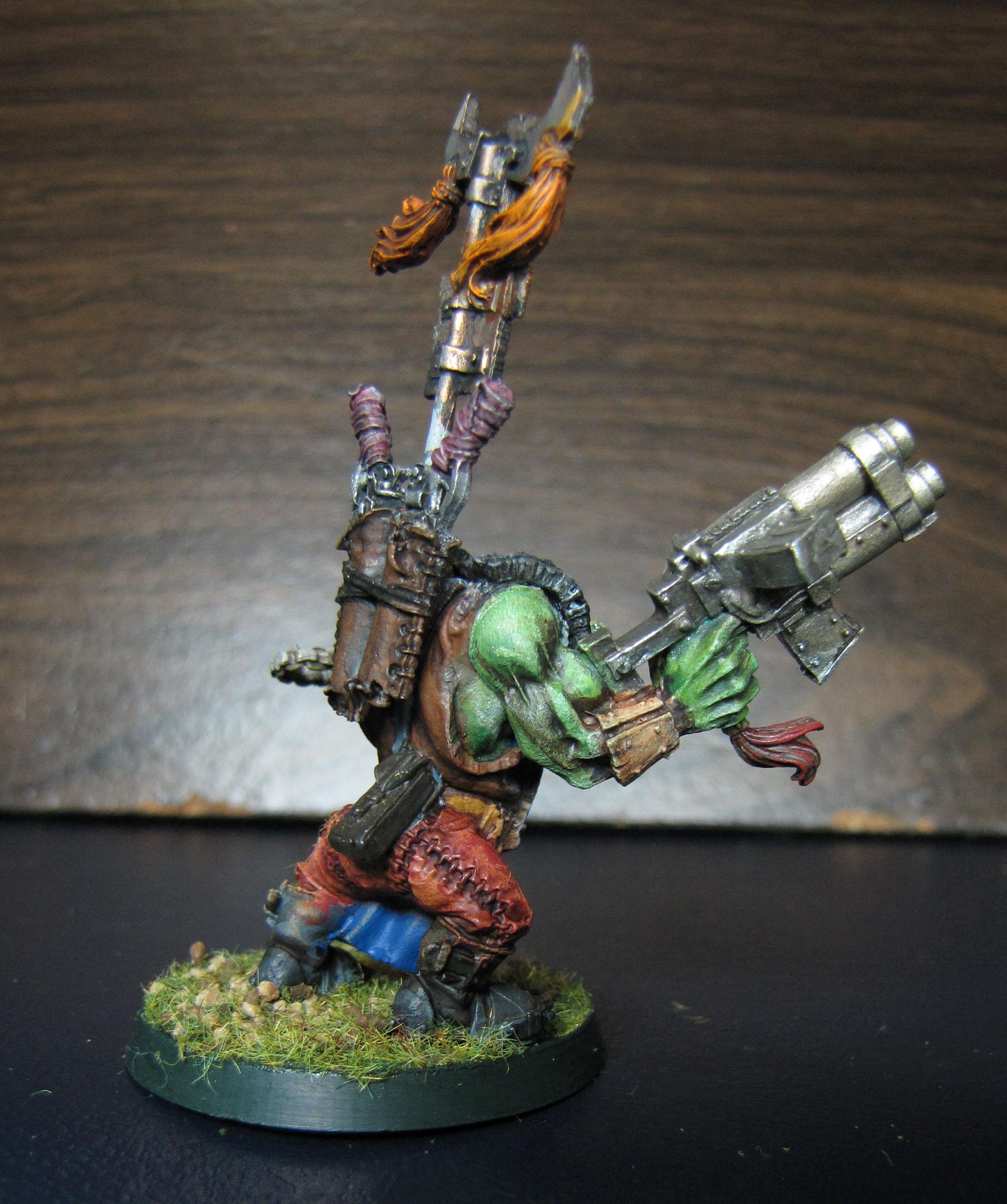 Boy, Burnas, Lootas, Orcs, Orks, Stompa, Trukk, Warboss, Warhammer 40,000, Warhammer Fantasy