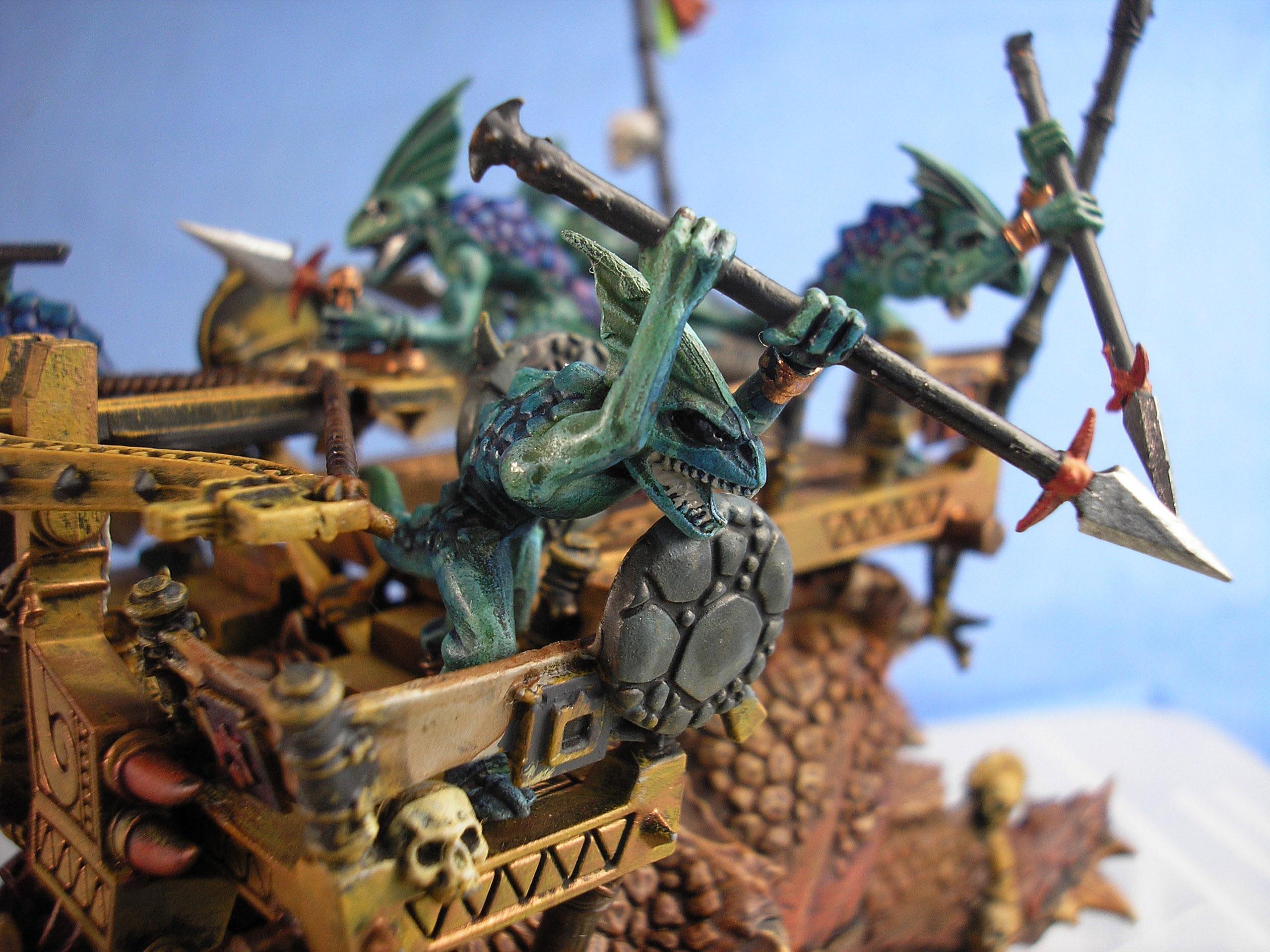 Stegadon Wth Lizardmen