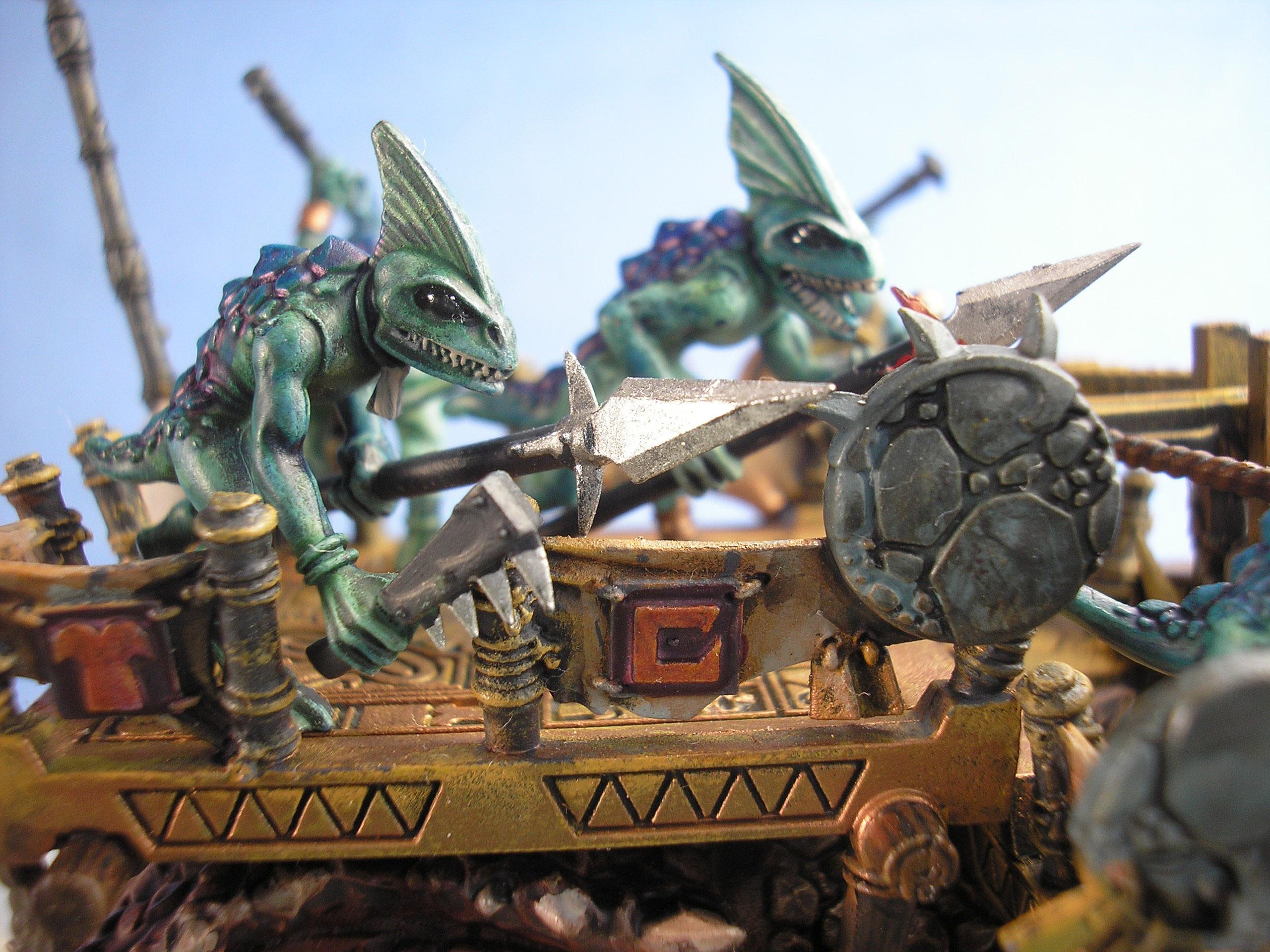 Stegadon Wth Lizardmen