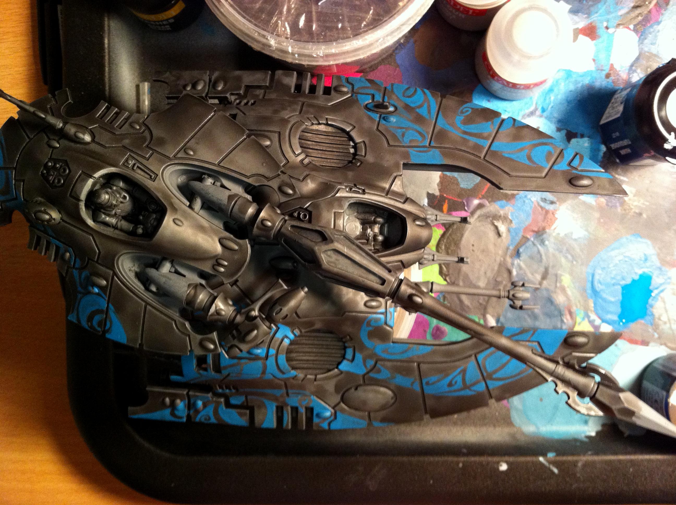 Eldar, Fire Prism, Grav Tank, Tank, Warhammer 40,000