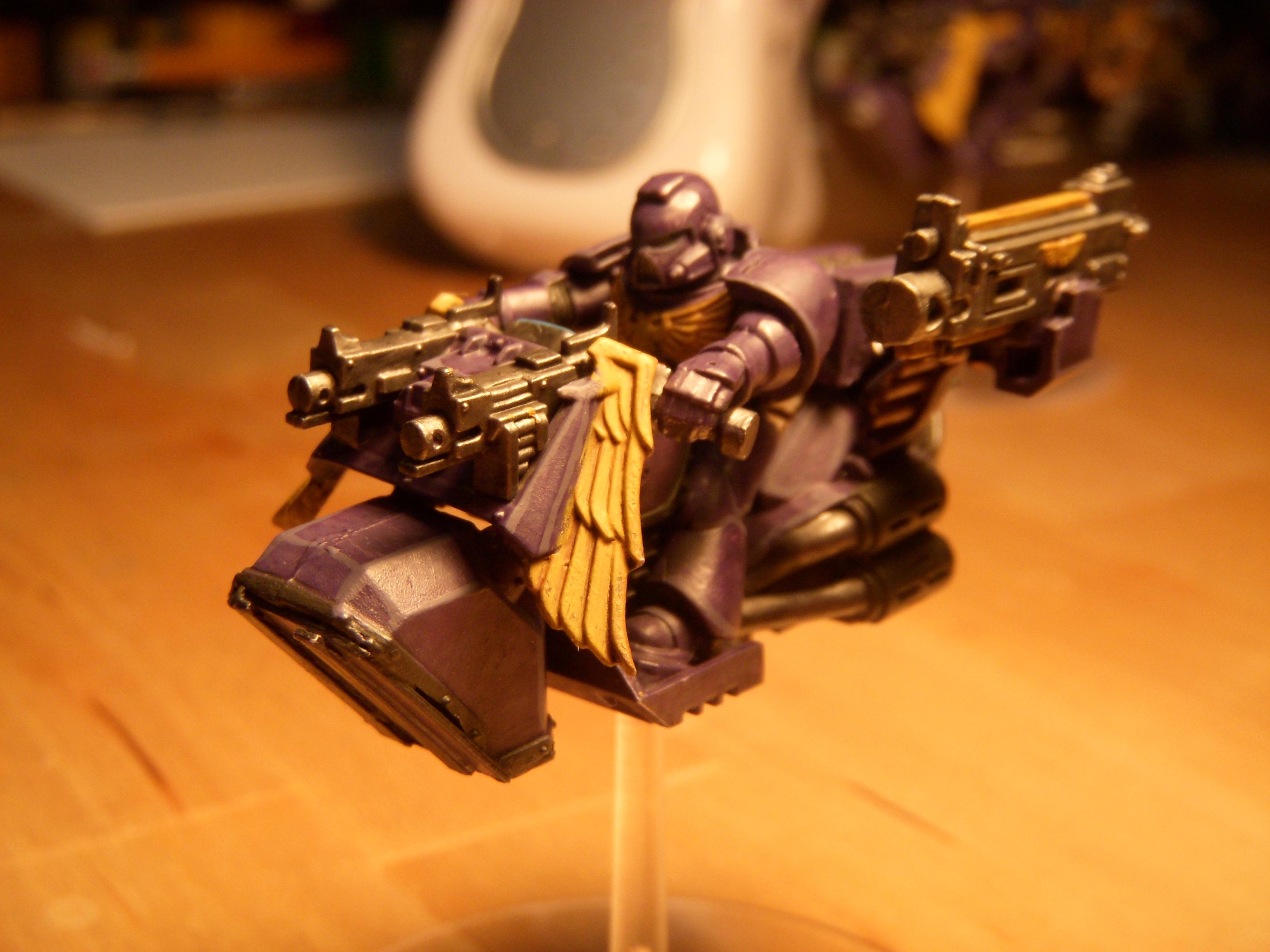 Ec, Emperor's Children, Jetbike, Pre Heresy, Space Marine Biker
