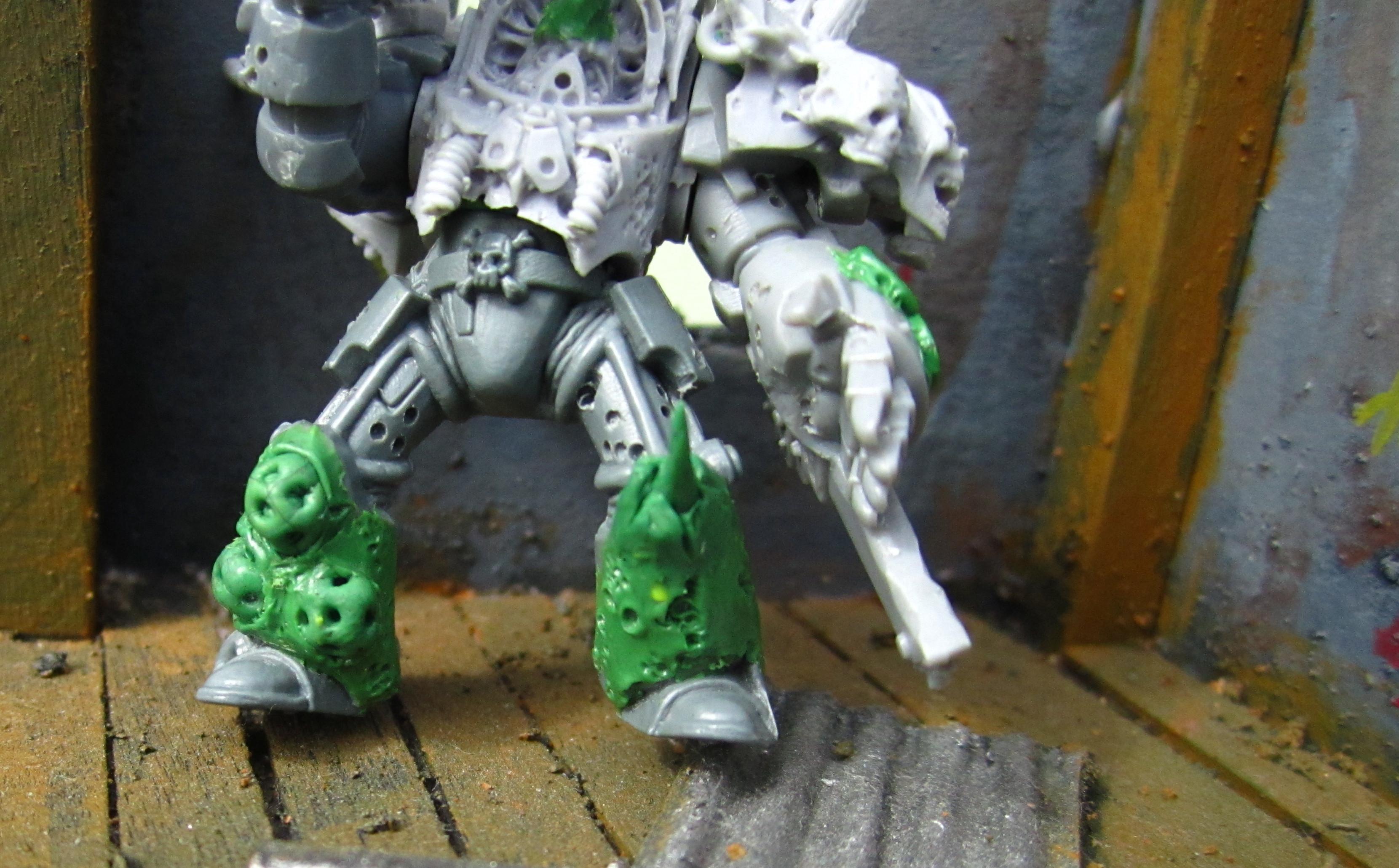 Chaos Space Marines, Conversion, Death Guard, Nurgle, Plague Marines, Warhammer 40,000