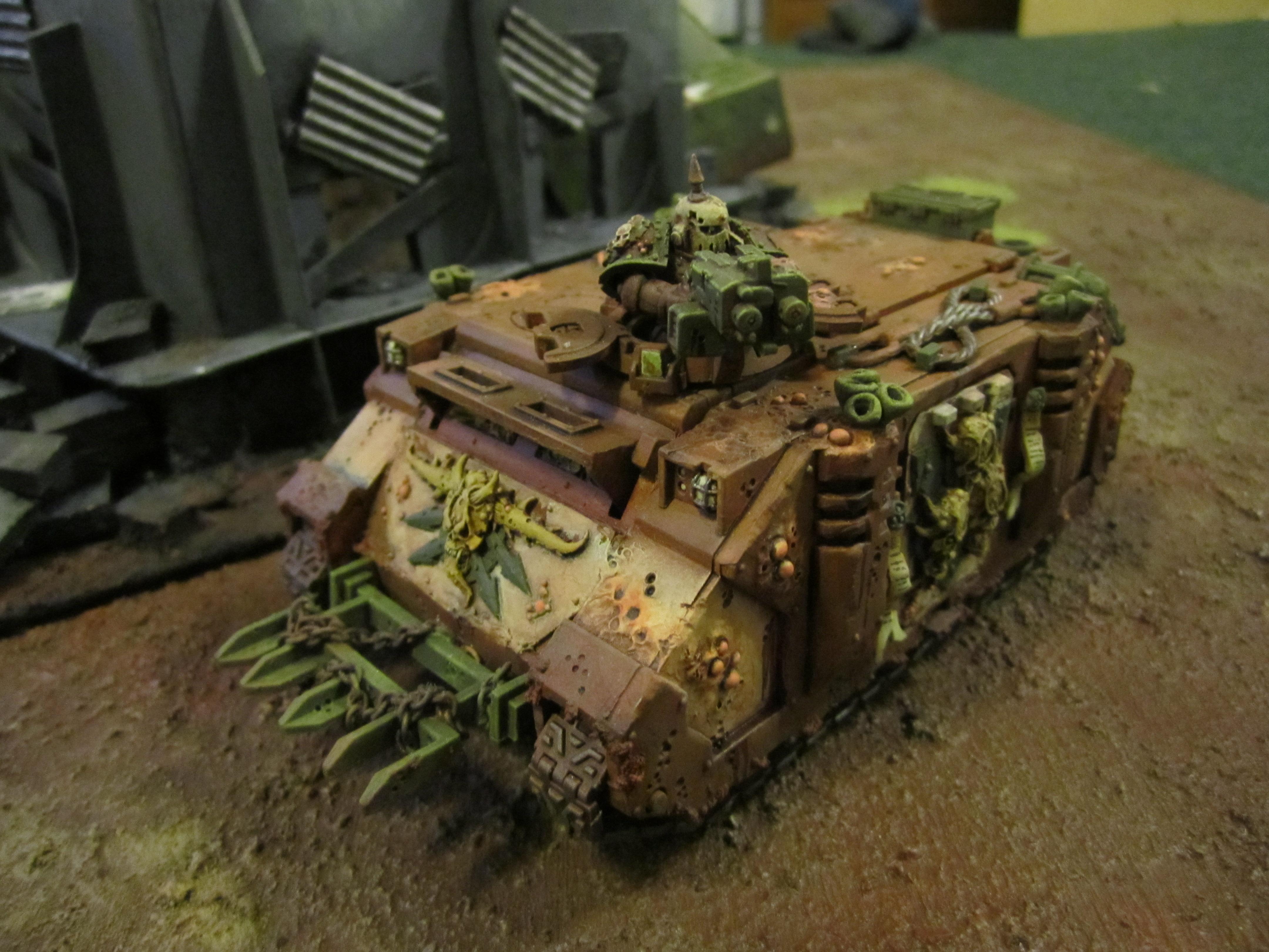 Chaos Space Marines, Conversion, Death Guard, Nurgle, Plague Marines, Warhammer 40,000
