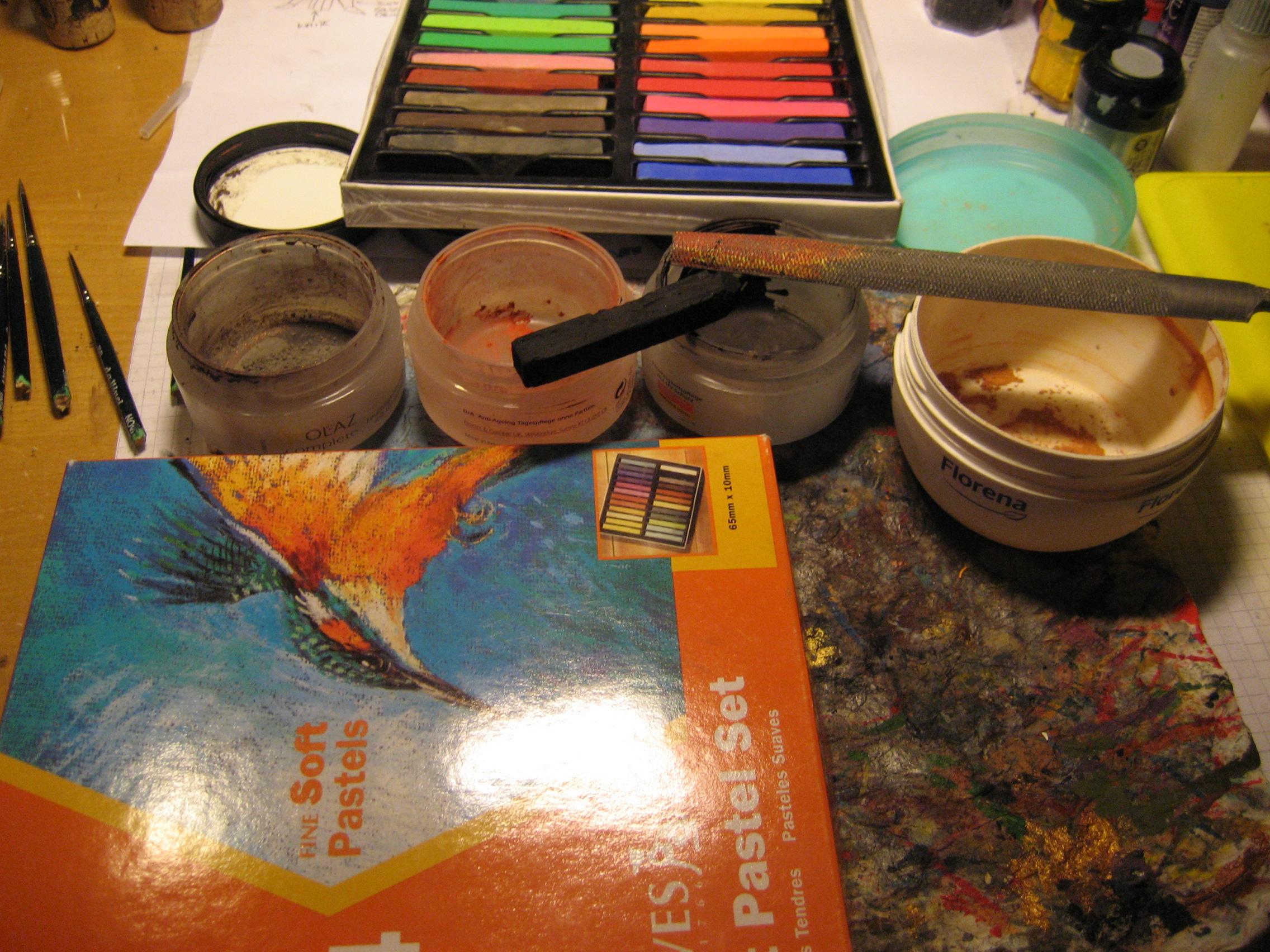 Preparing my own pigments