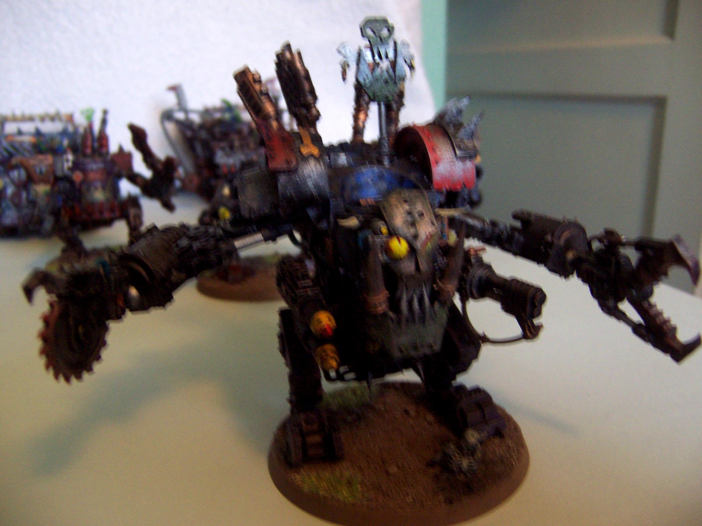 Orks, Wahammer 40k, deff dread 001