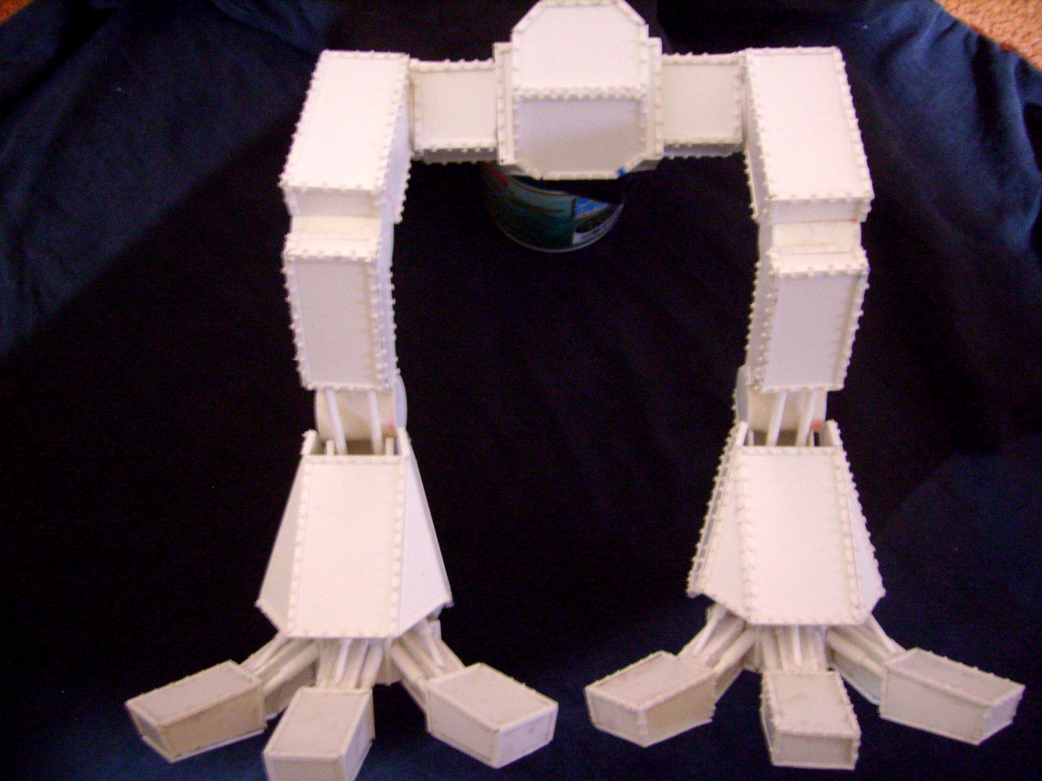 Warhound legs with rivets