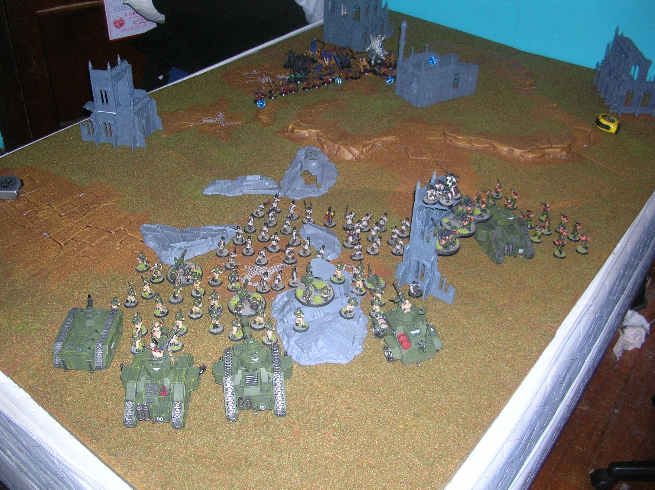 Cadians, Catachan, Imperial Guard, Realm Of Battle, Steel Legion, Tyranids