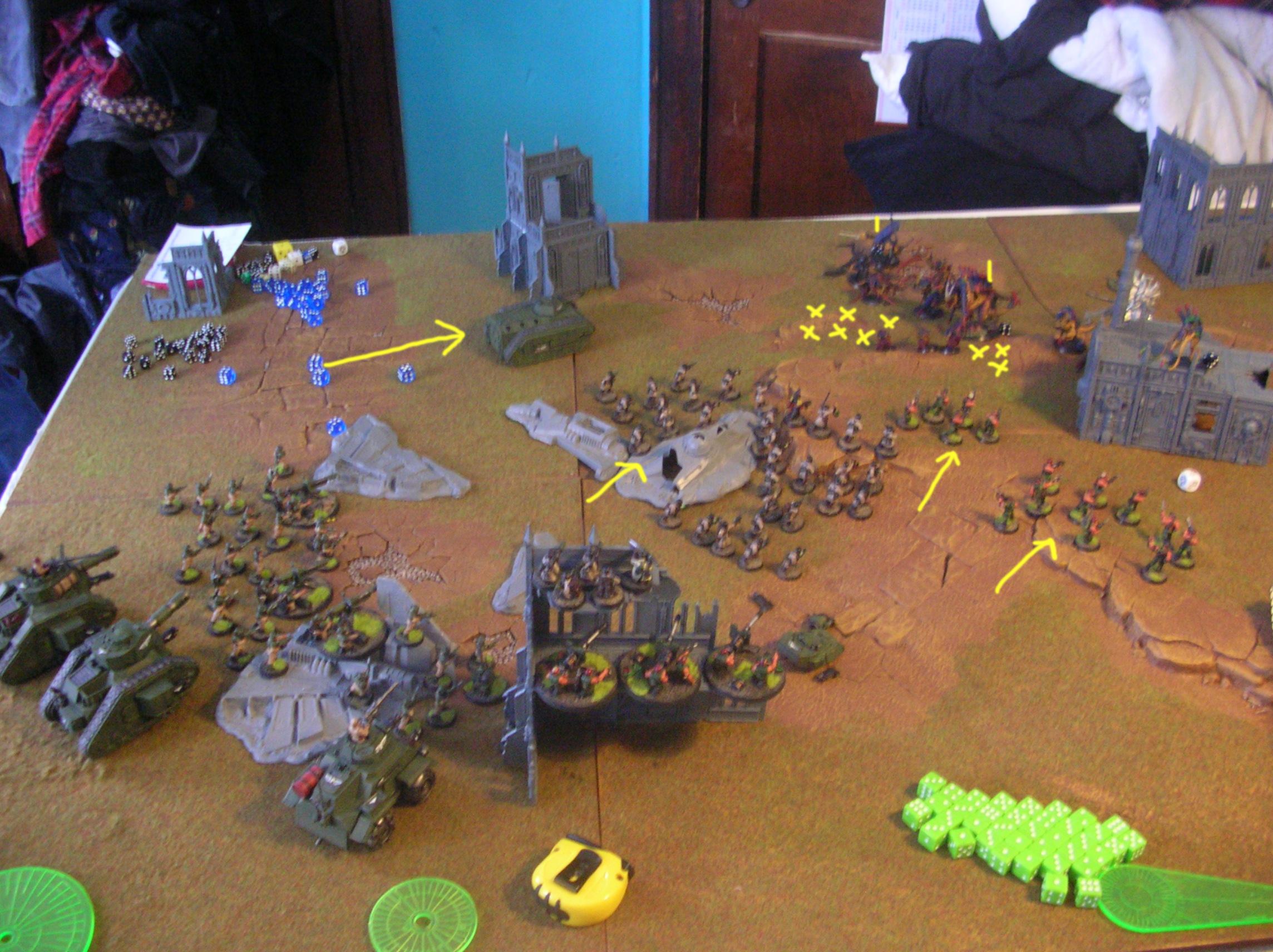 Cadians, Catachan, Imperial Guard, Realm Of Battle, Steel Legion, Tyranids