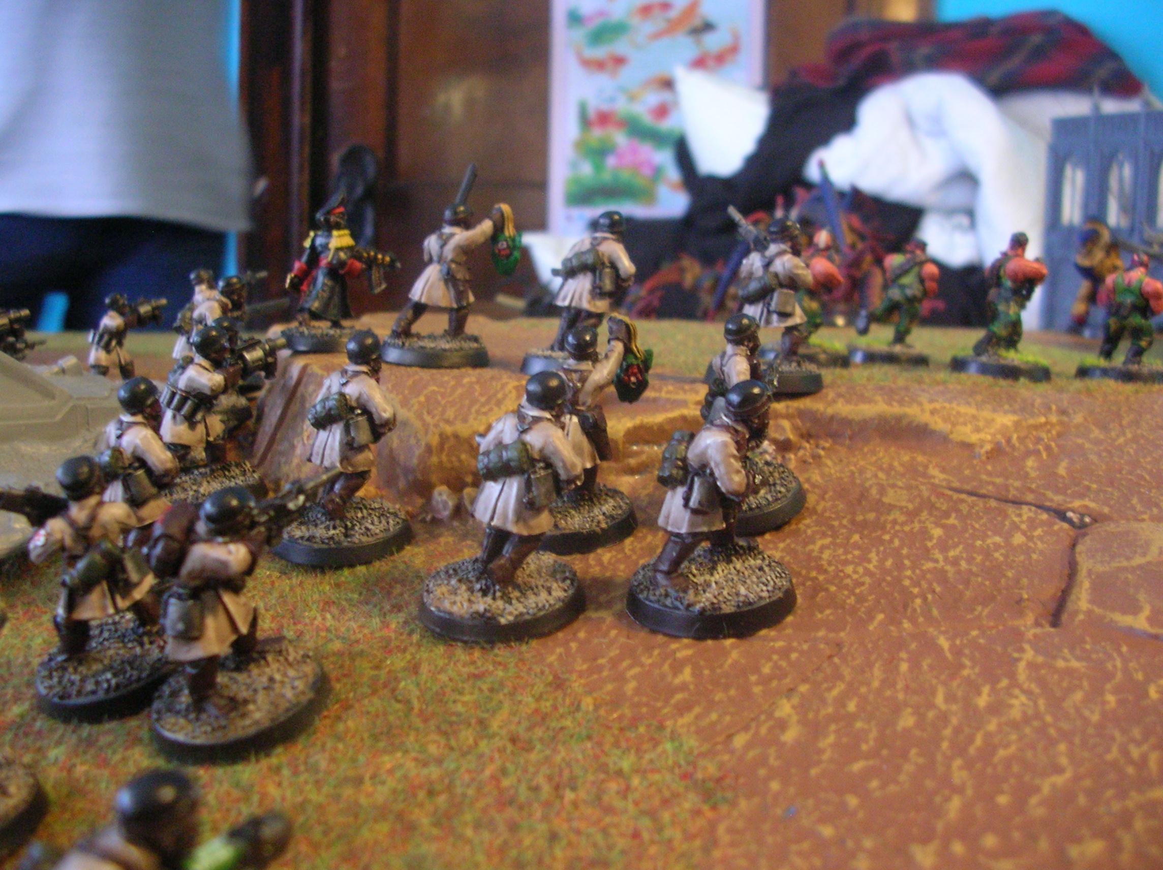 Cadians, Catachan, Imperial Guard, Realm Of Battle, Steel Legion, Tyranids