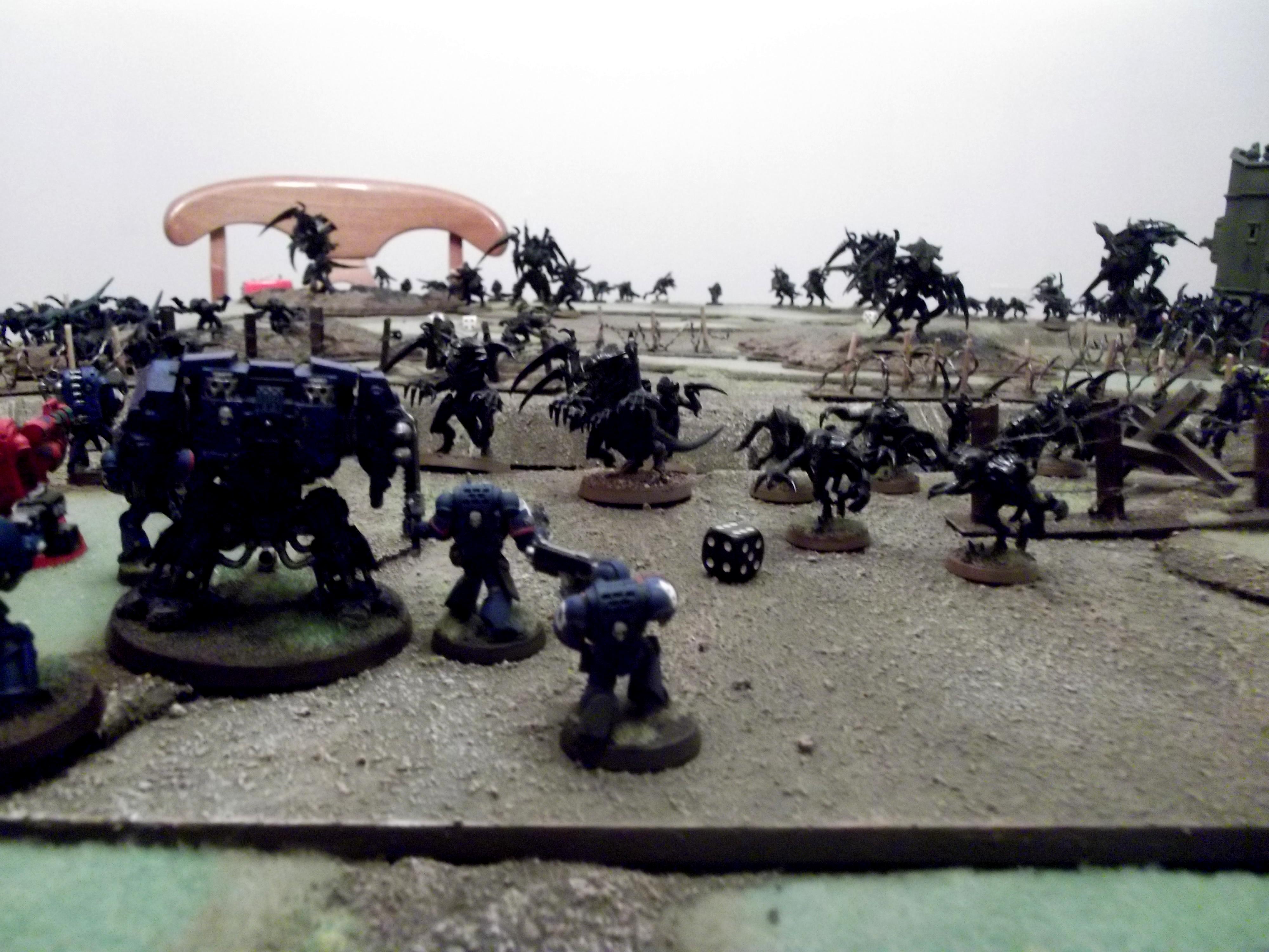 Space Marines, Swarm, Tyranids, Ultramarines
