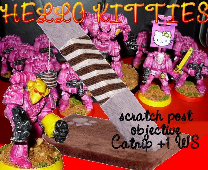 Catnip, Hello Kitty, Space Marines, Terrain, Ws