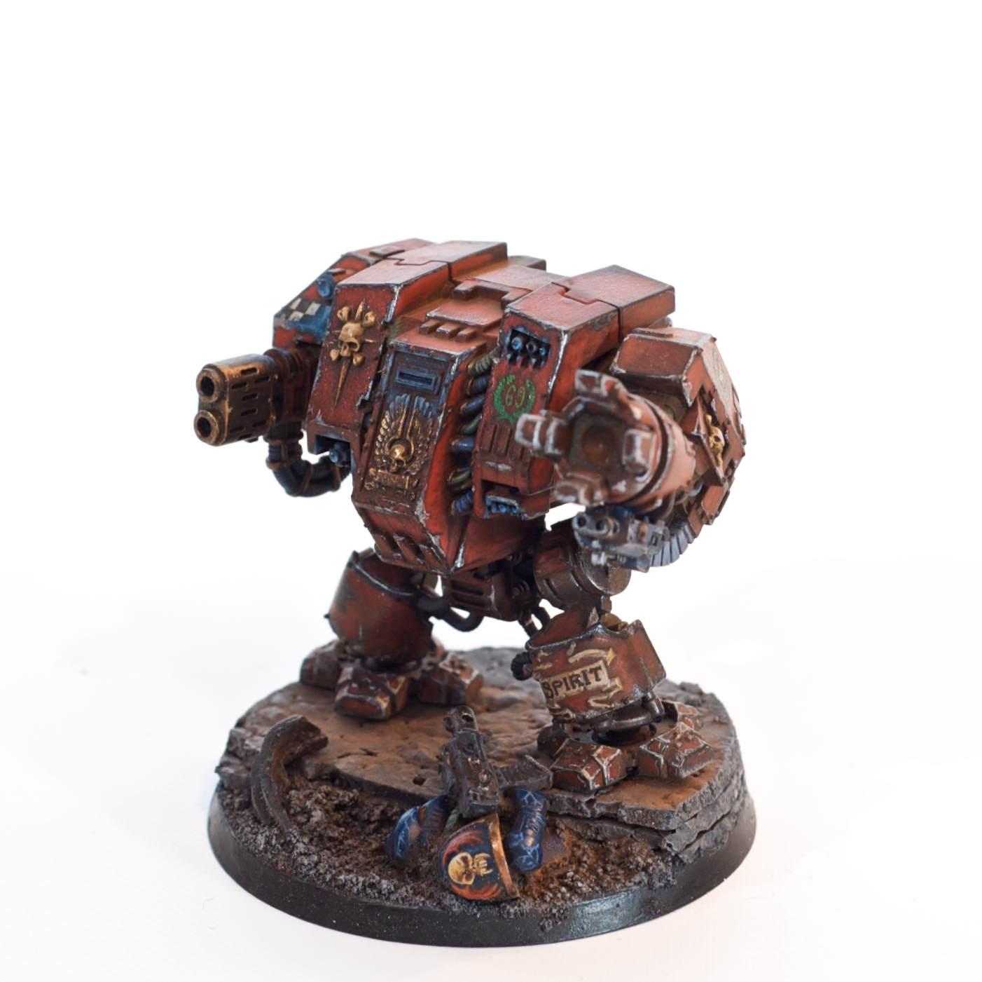 space marines dreadnought