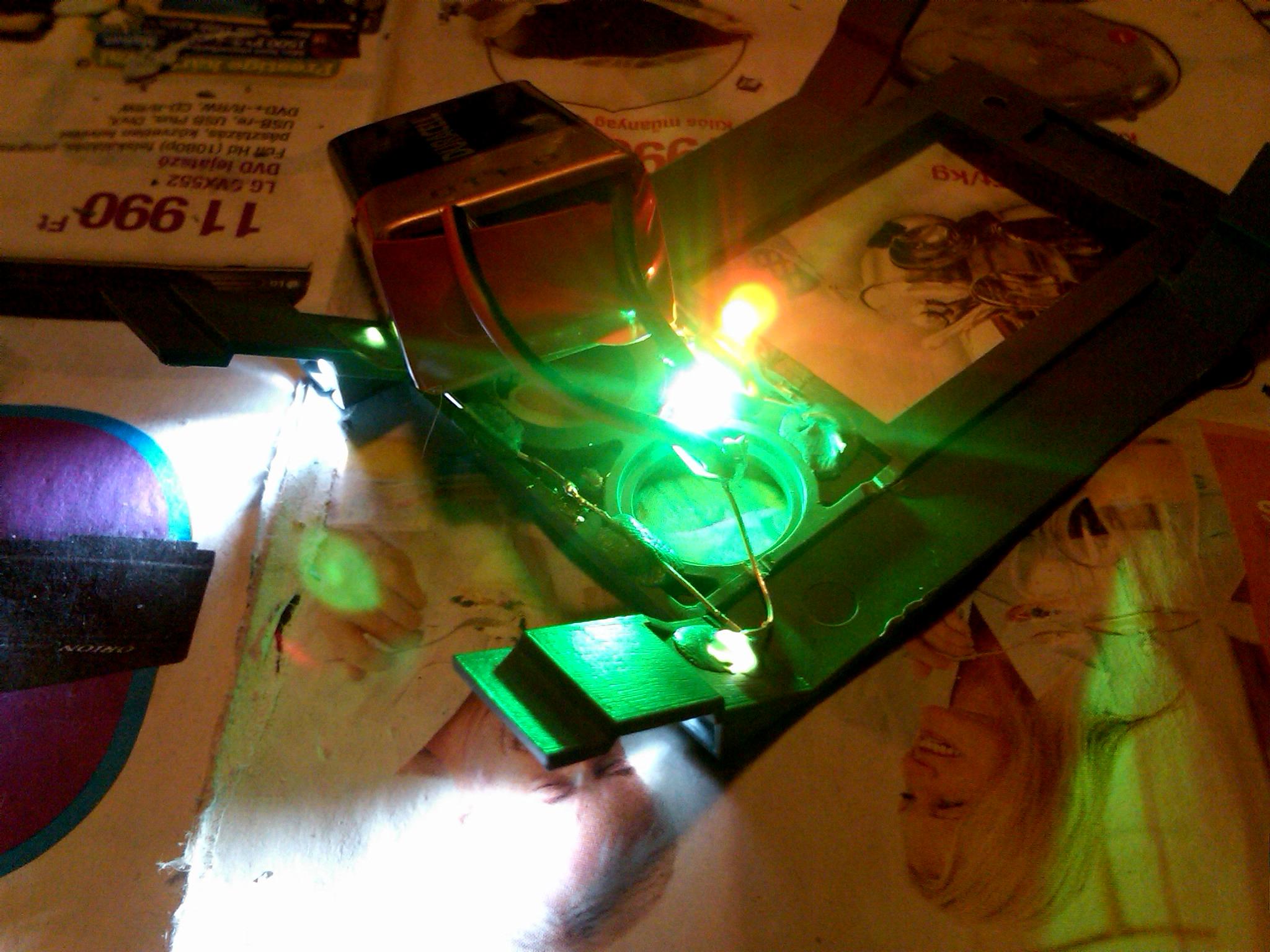 rhino 9v led wiring