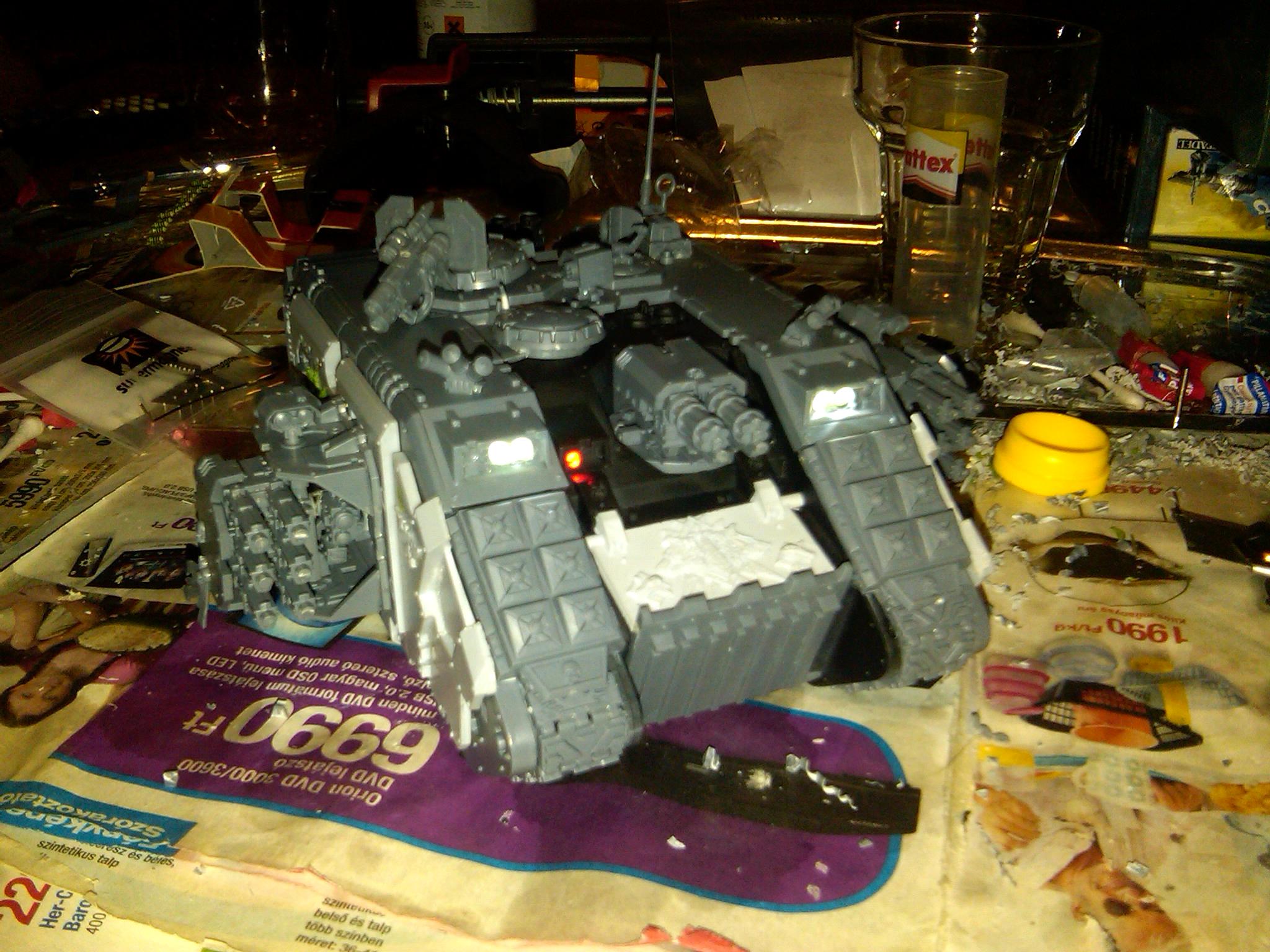 2 Red, 9 Volt, And Cargo Bay, Battery, Doors, Extra Armor, For Headlights, For Targeting, Forge World, Leds, Space Wolves, Warhammer 40,000, White