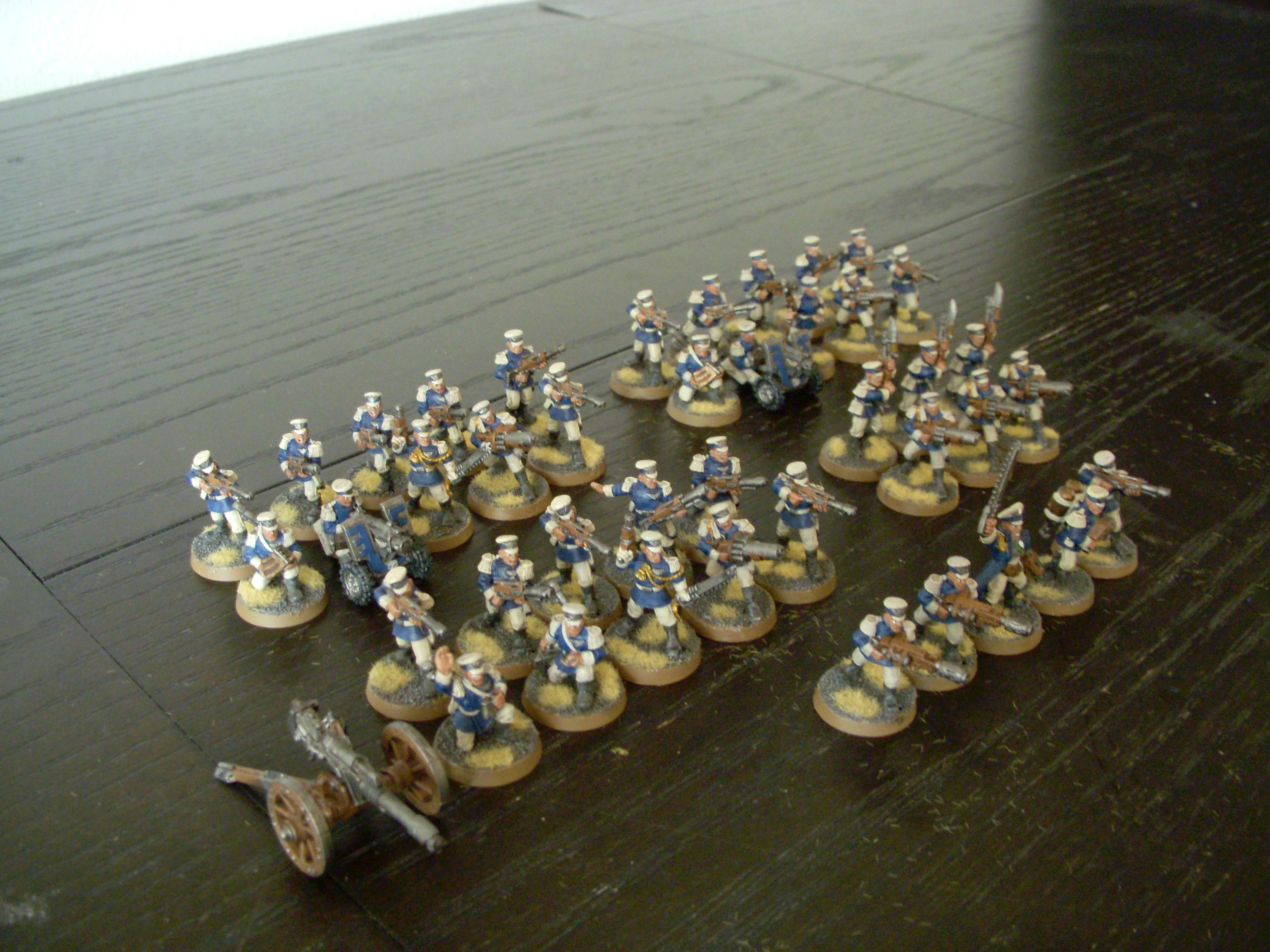 Imperial Guard, Imperial Guard Mordian Iron Guard Bad Moon Orks, Mordian, Mordian Imperial Guard