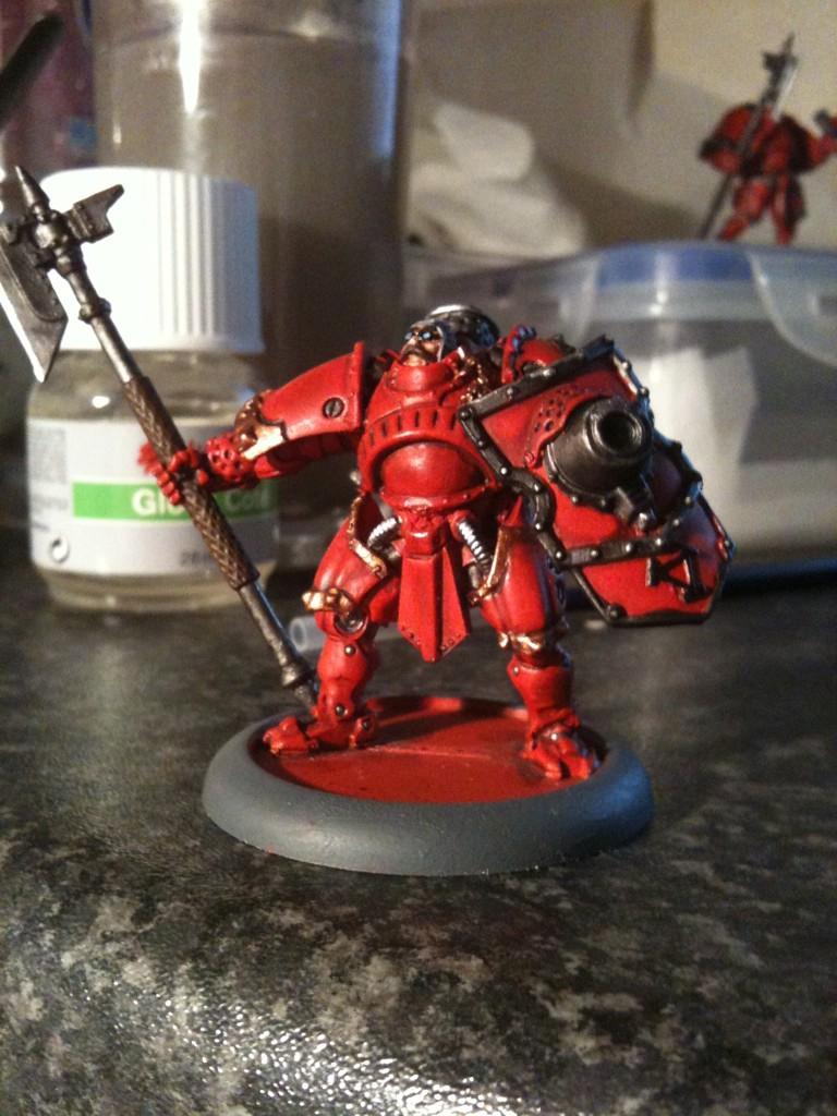 Khador, Man-o-war, Red, Shocktroopers