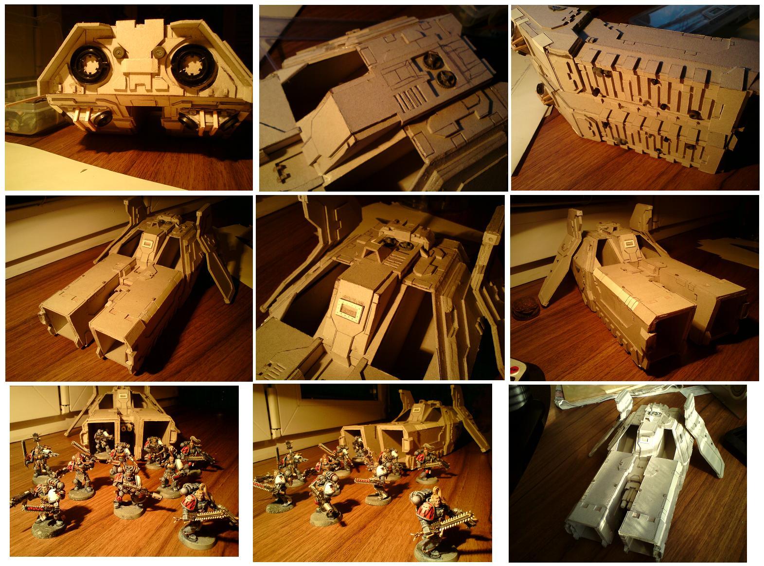 Assault Ramp, Caestus, Space Wolves, Warhammer 40,000, Work In Progress