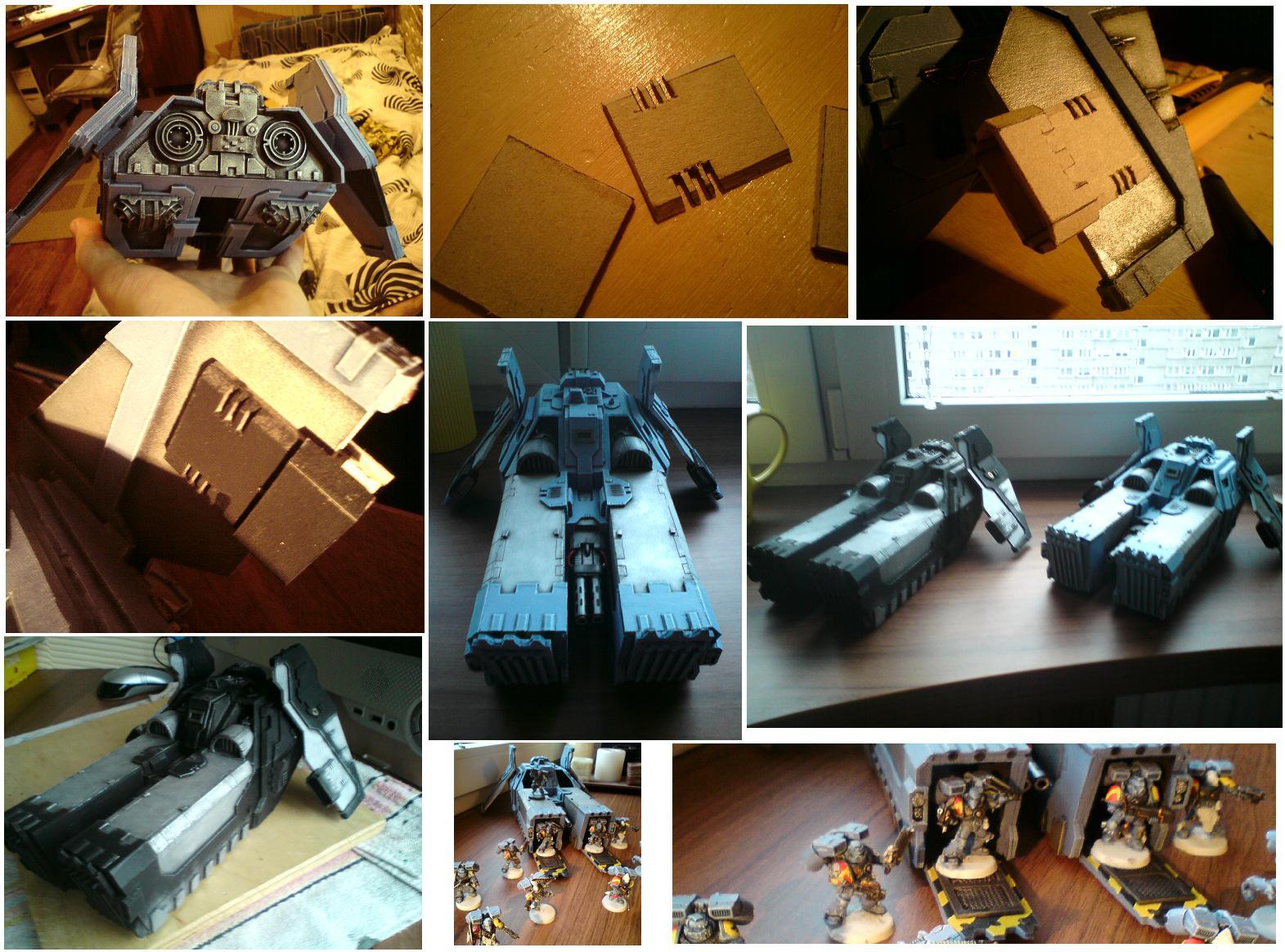 Assault Ramp, Caestus, Space Wolves, Warhammer 40,000, Work In Progress