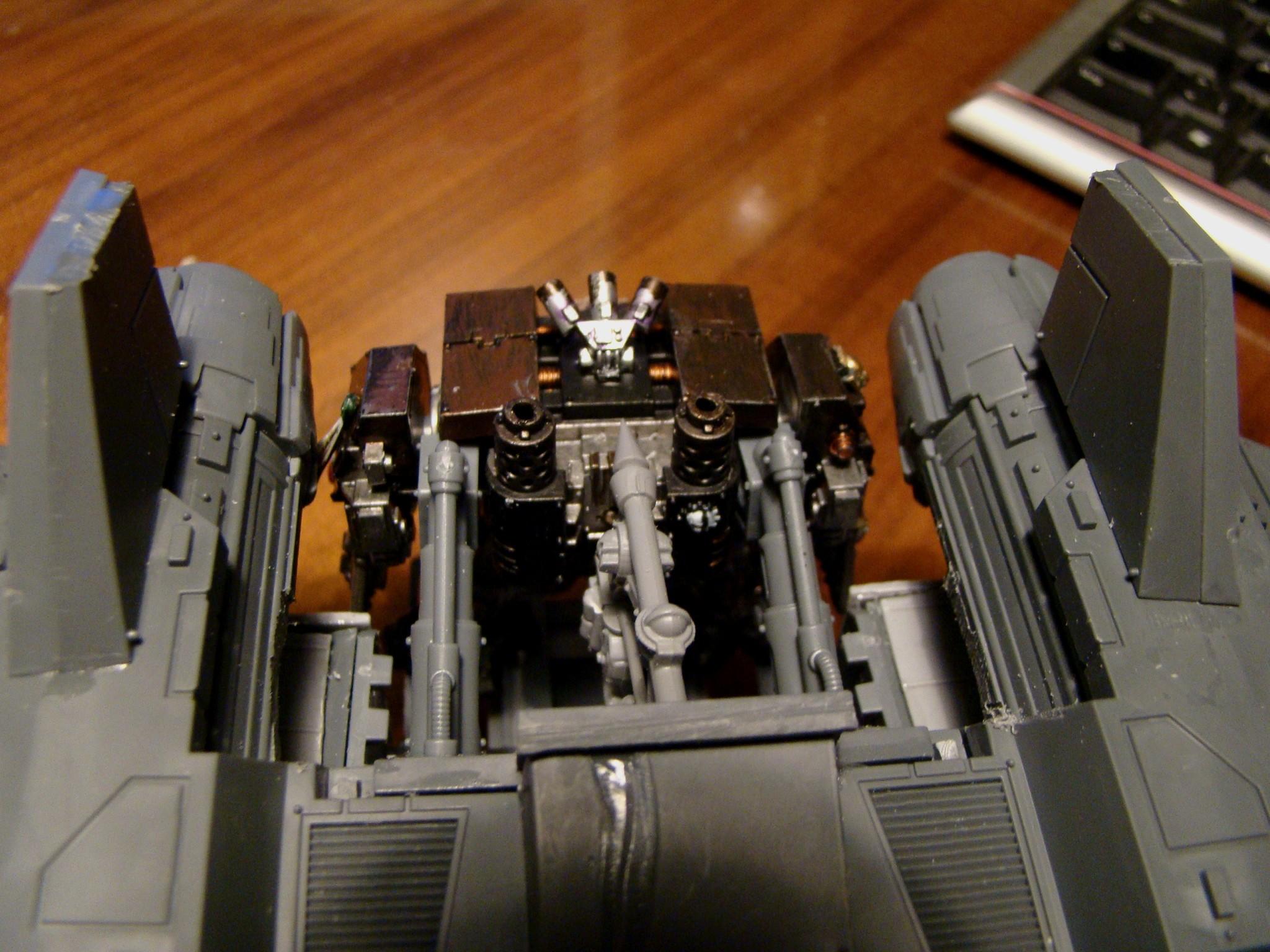 Blood Angels, Space Marines, Storm Raven, Warhammer 40,000, Work In Progress