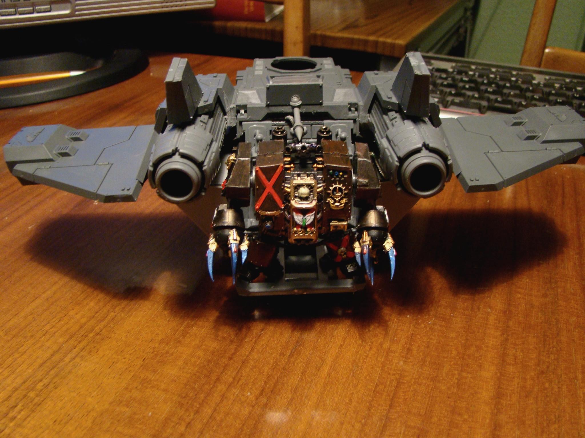 Blood Angels, Space Marines, Storm Raven, Warhammer 40,000, Work In Progress