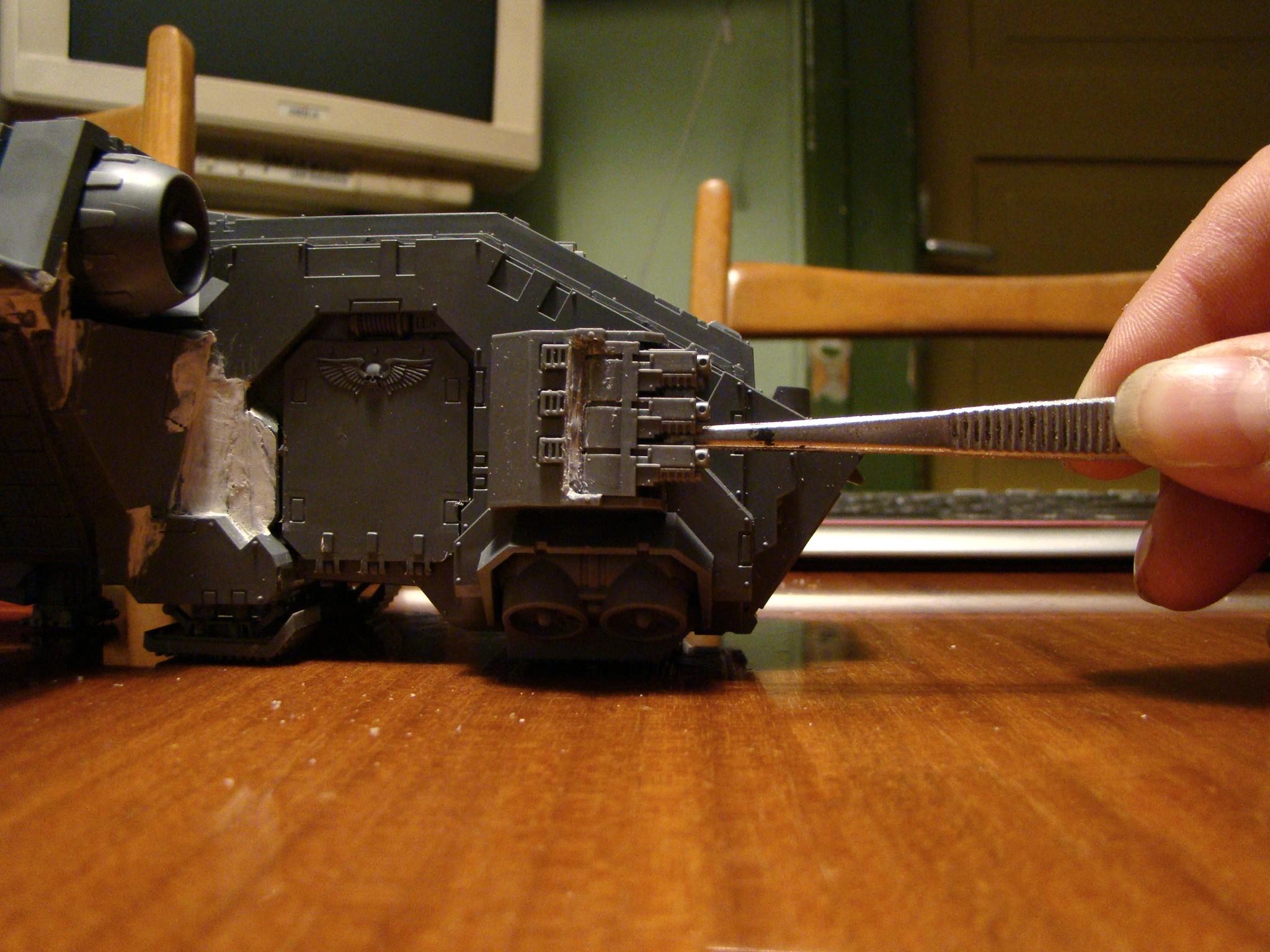 Blood Angels, Space Marines, Storm Raven, Warhammer 40,000, Work In Progress