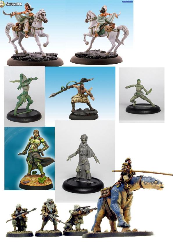 Arab, Arabia, Desert, Inspiration, Reference, Tallarn Desert Raiders