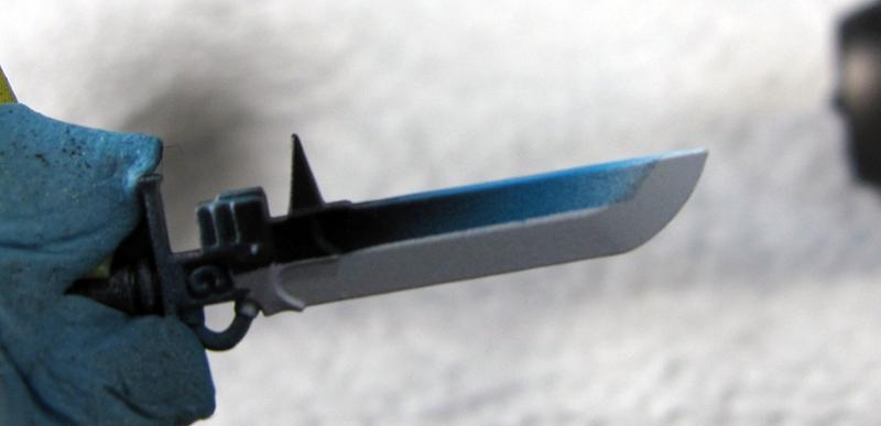 5. Grey Knight, power weapon airbrushed