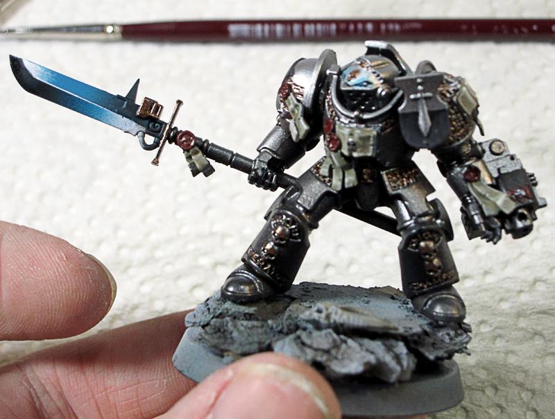 Grey Knights, 11. Grey Knight, parchments scripts and gold