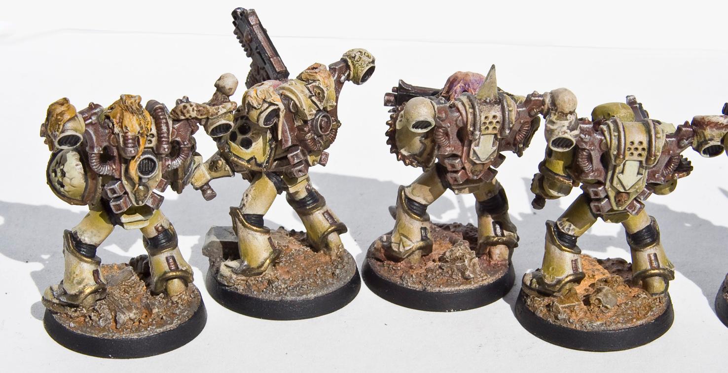 Chaos Space Marines, Death Guard, Plague Marines