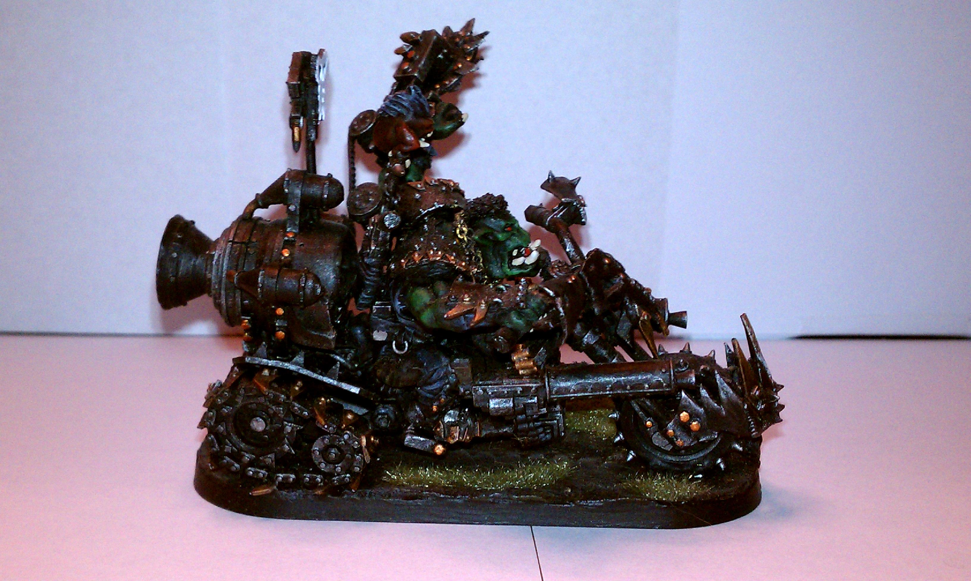 Warboss on Bike