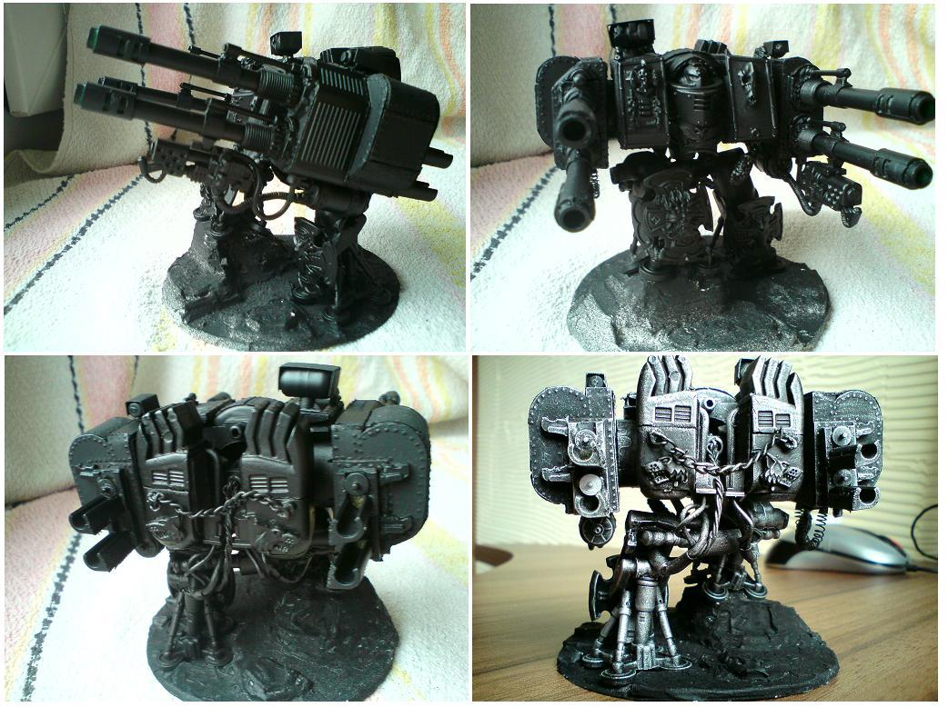 Autocannons, Dreadnought, Space Wolves, Venerable, Work In Progress